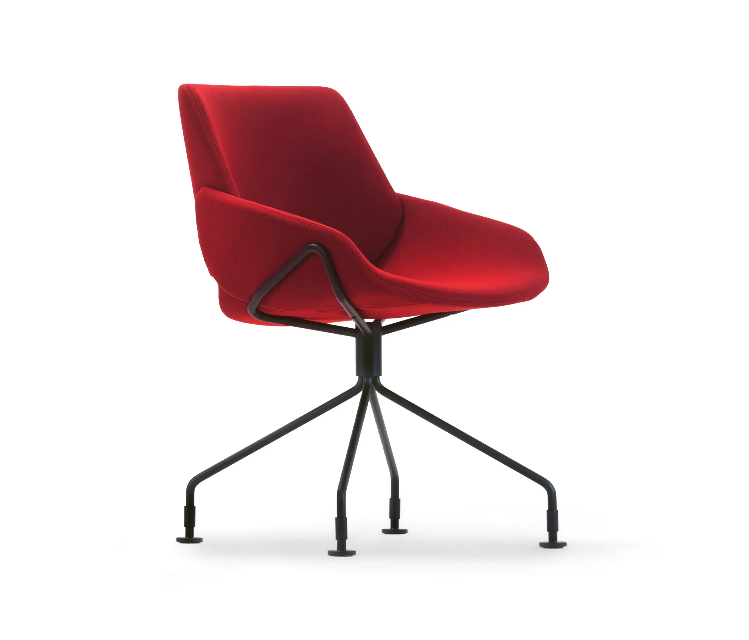 Prostoria - Monk chair with swivel base fixed