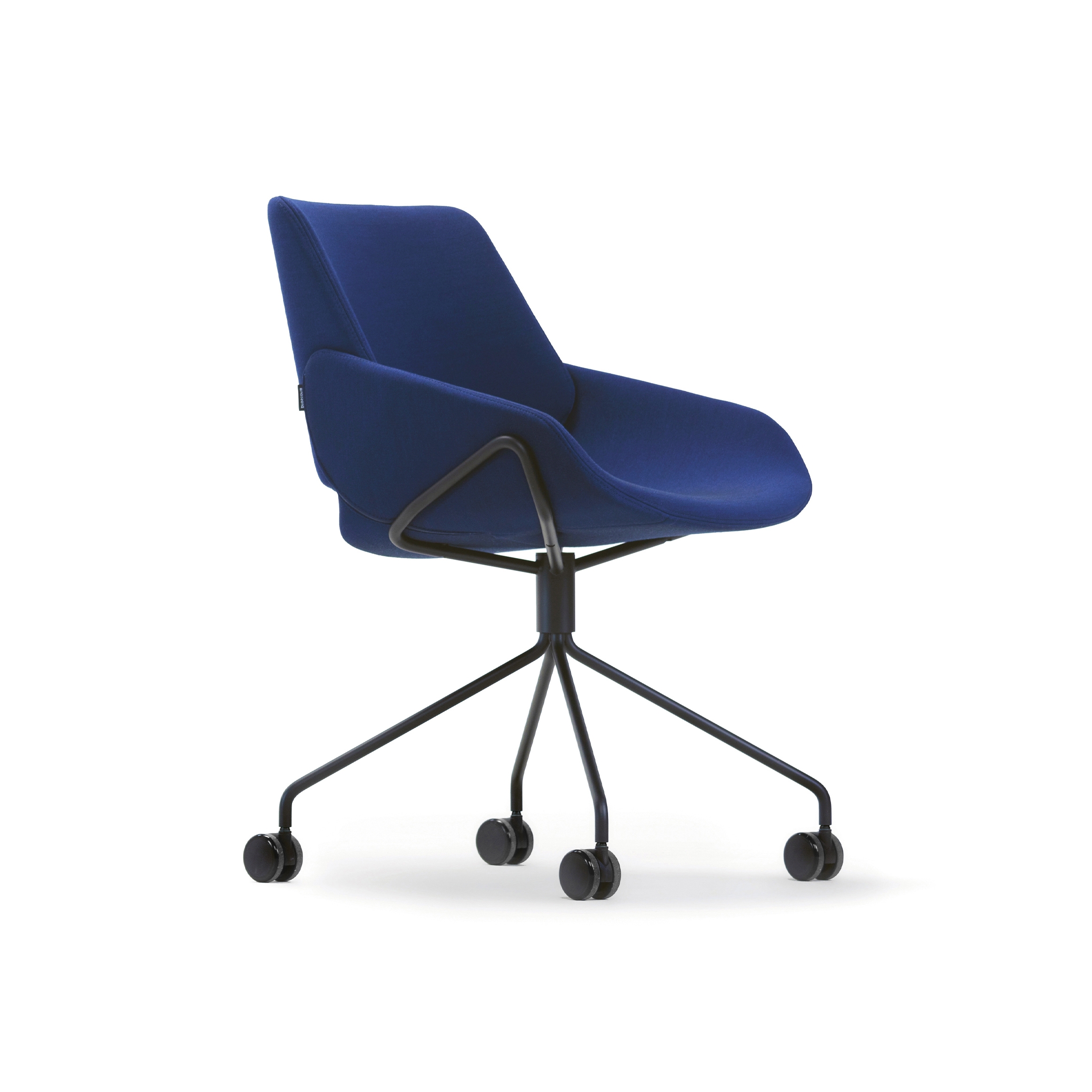 Display product Monk chair with swivel base and castors from manufacturer Prostoria