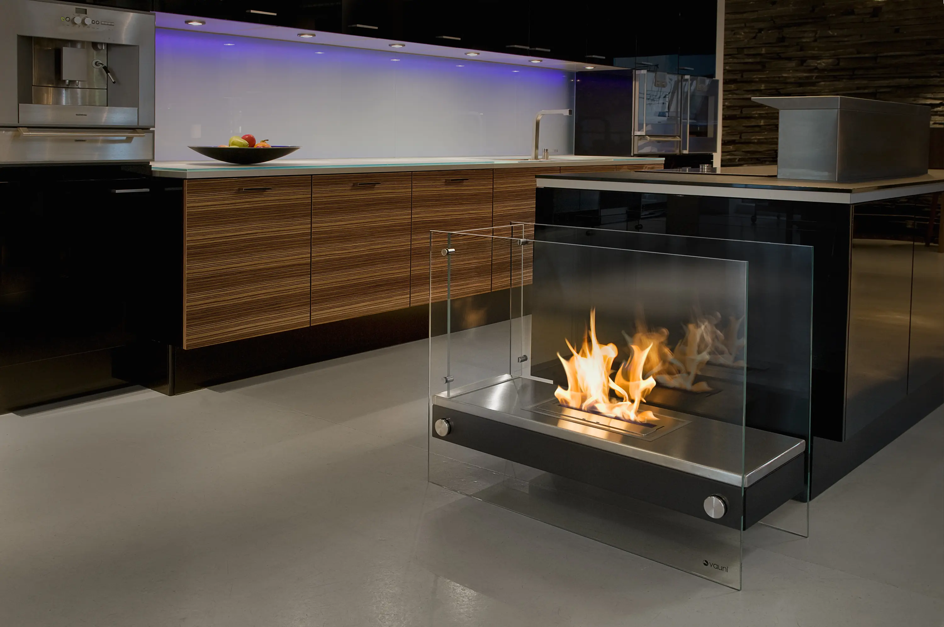 Vauni Fire - Divider granite
