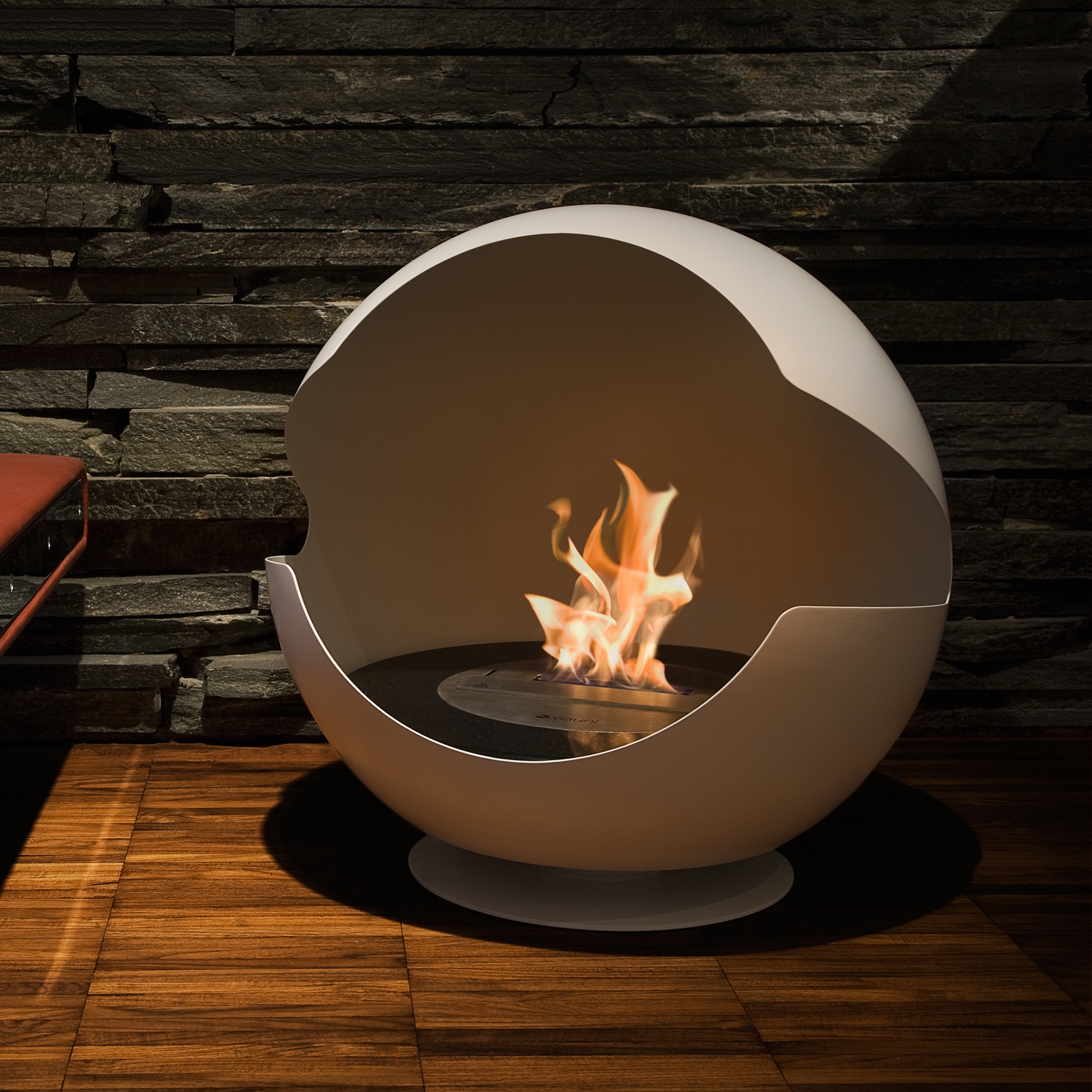 Globe stone white