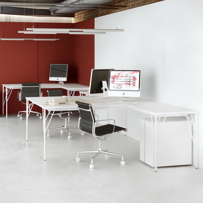 Display product Feel desk from manufacturer ARLEX design