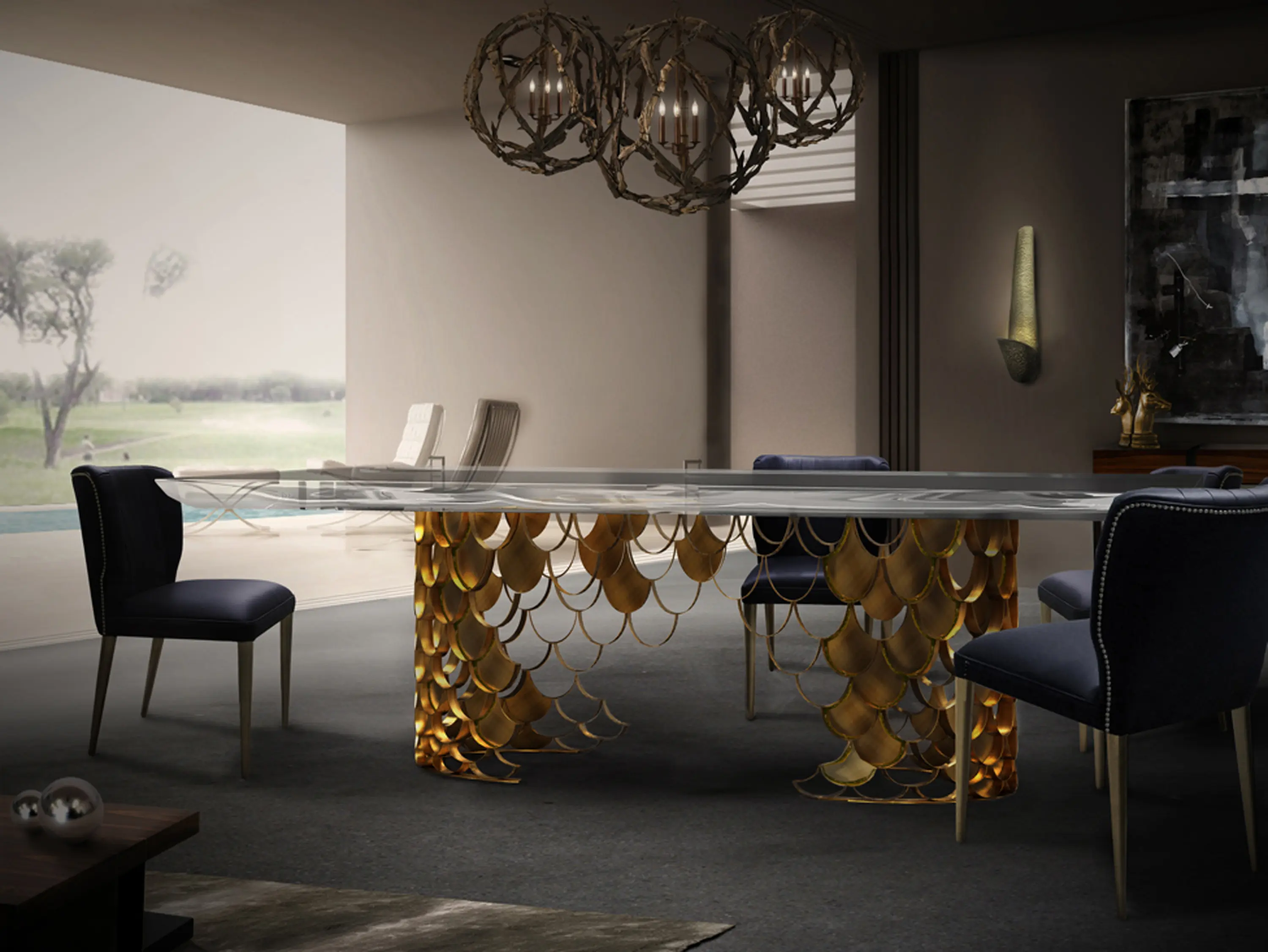 BRABBU - Koi | Dining Table II