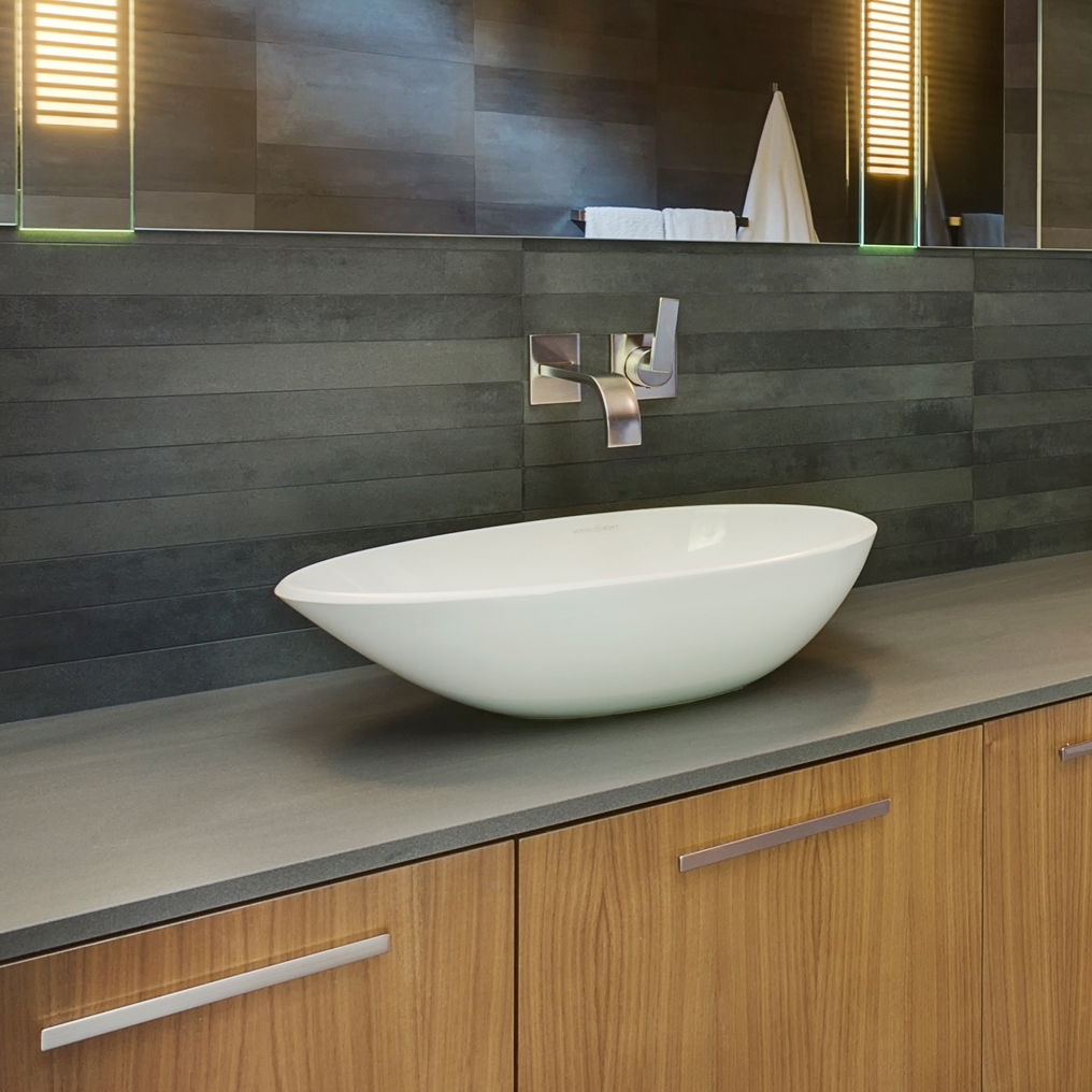 Display product Bath | Fusion Lava from manufacturer Neolith