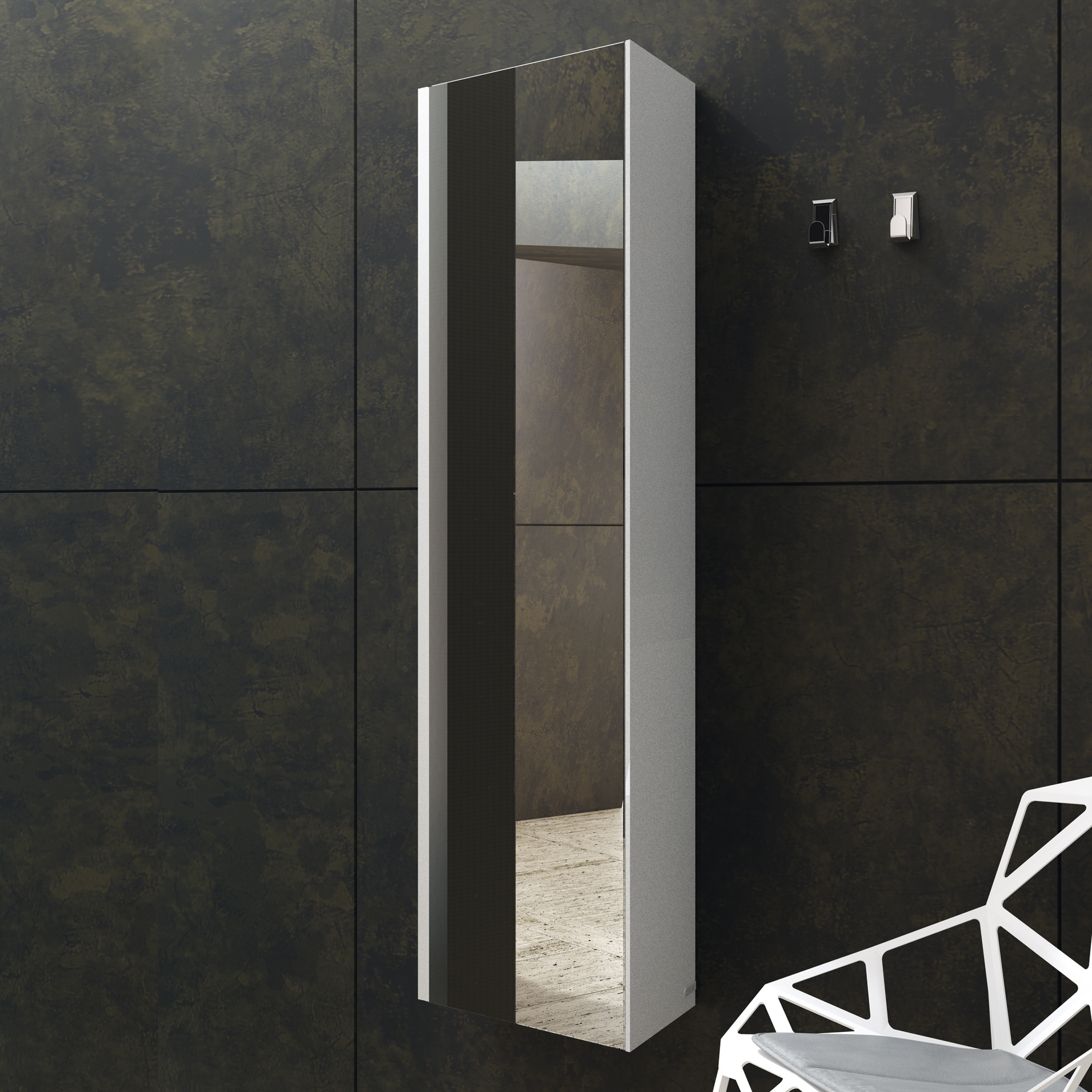 Mostra il prodotto Fractal 150 Wall vitrine del produttore SONIA