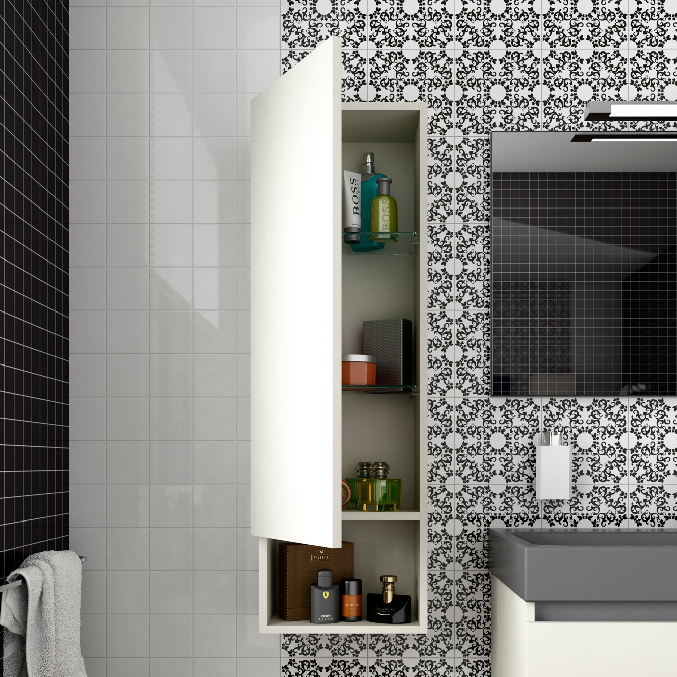 Produkt Reverse 110 wall vitrine des Herstellers SONIA anzeigen