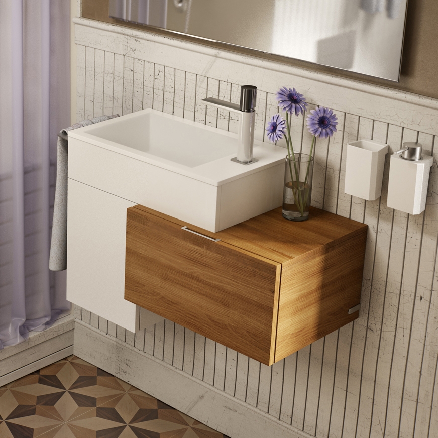 Puzzle 45 drawer side unit