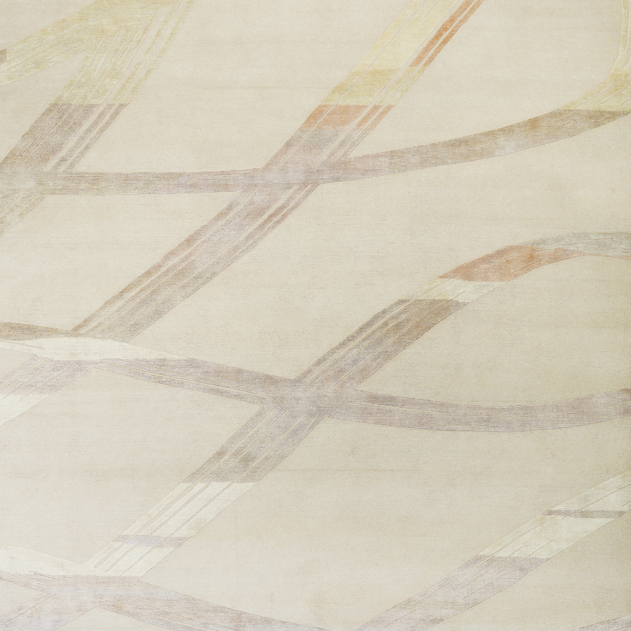 4-Minute Rug - Ribbon pearl
