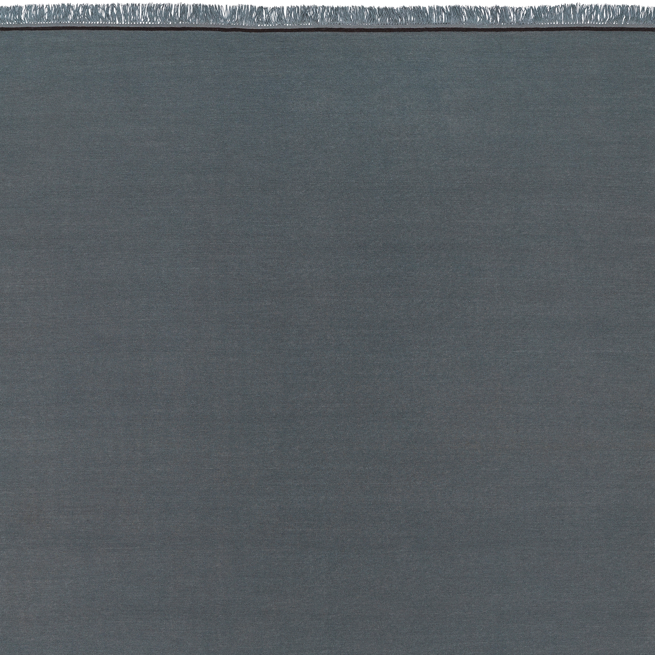 Flatweave - A single ply blue grey