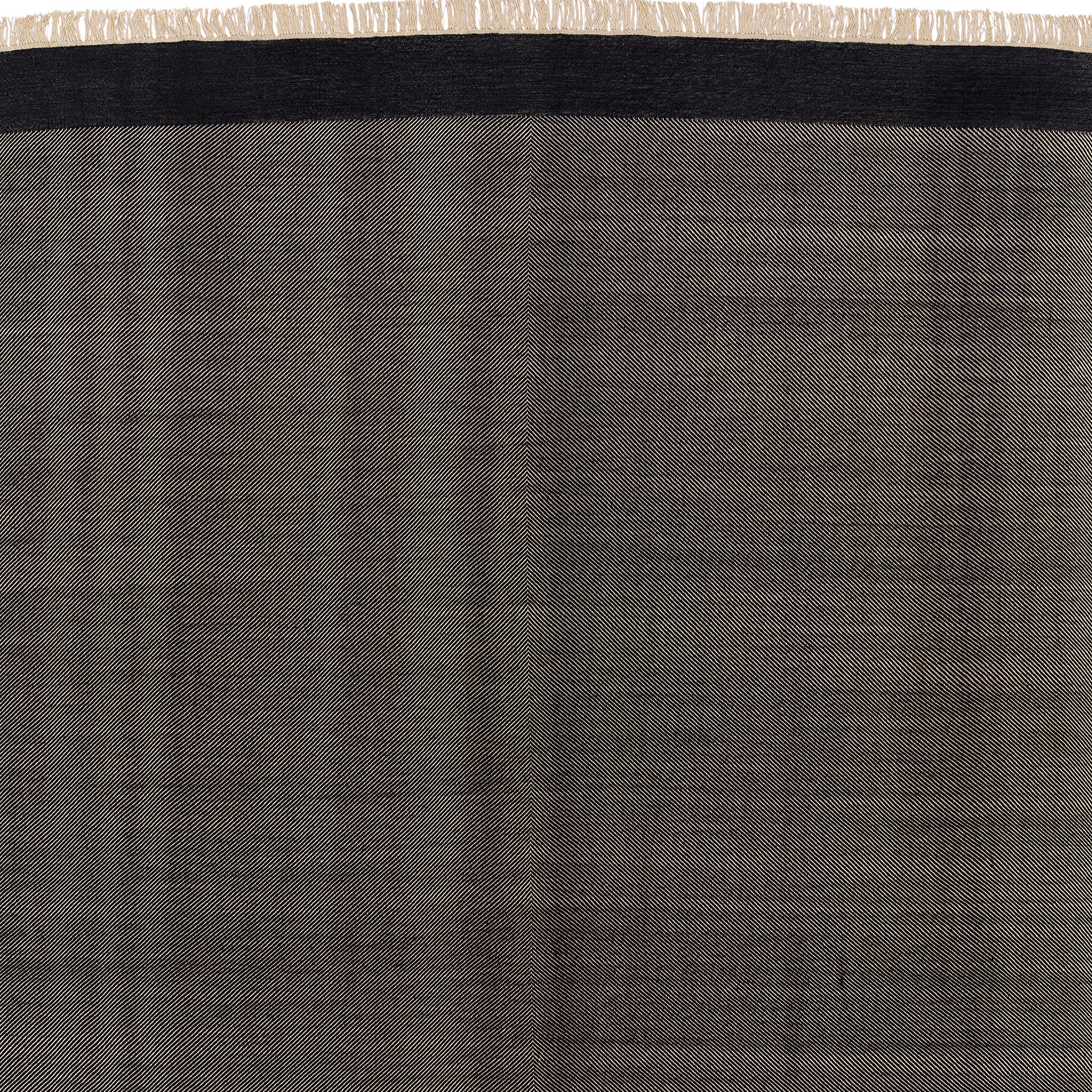 Flatweave - Twill Coal