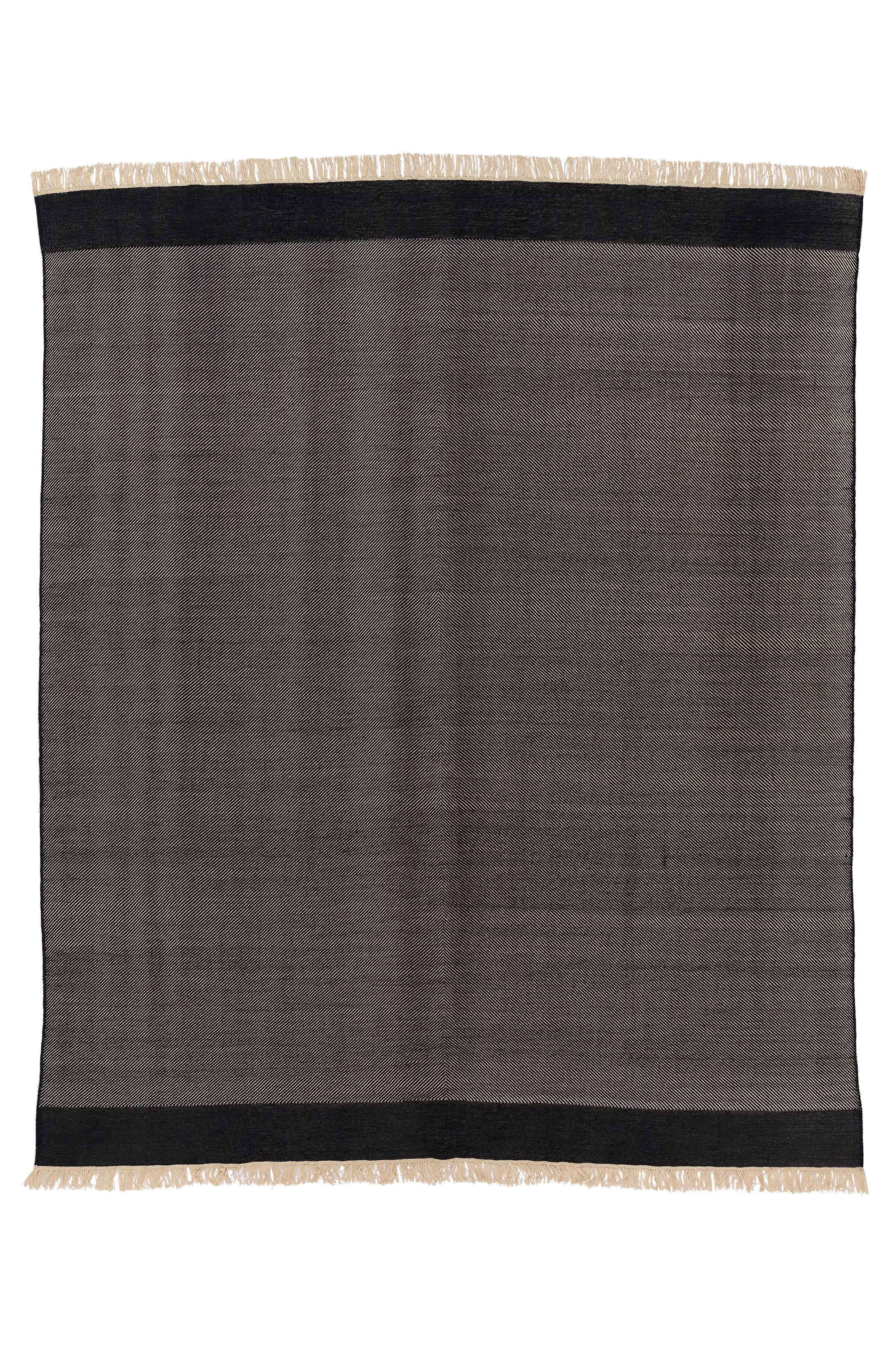 REUBER HENNING - Flatweave - Twill Coal