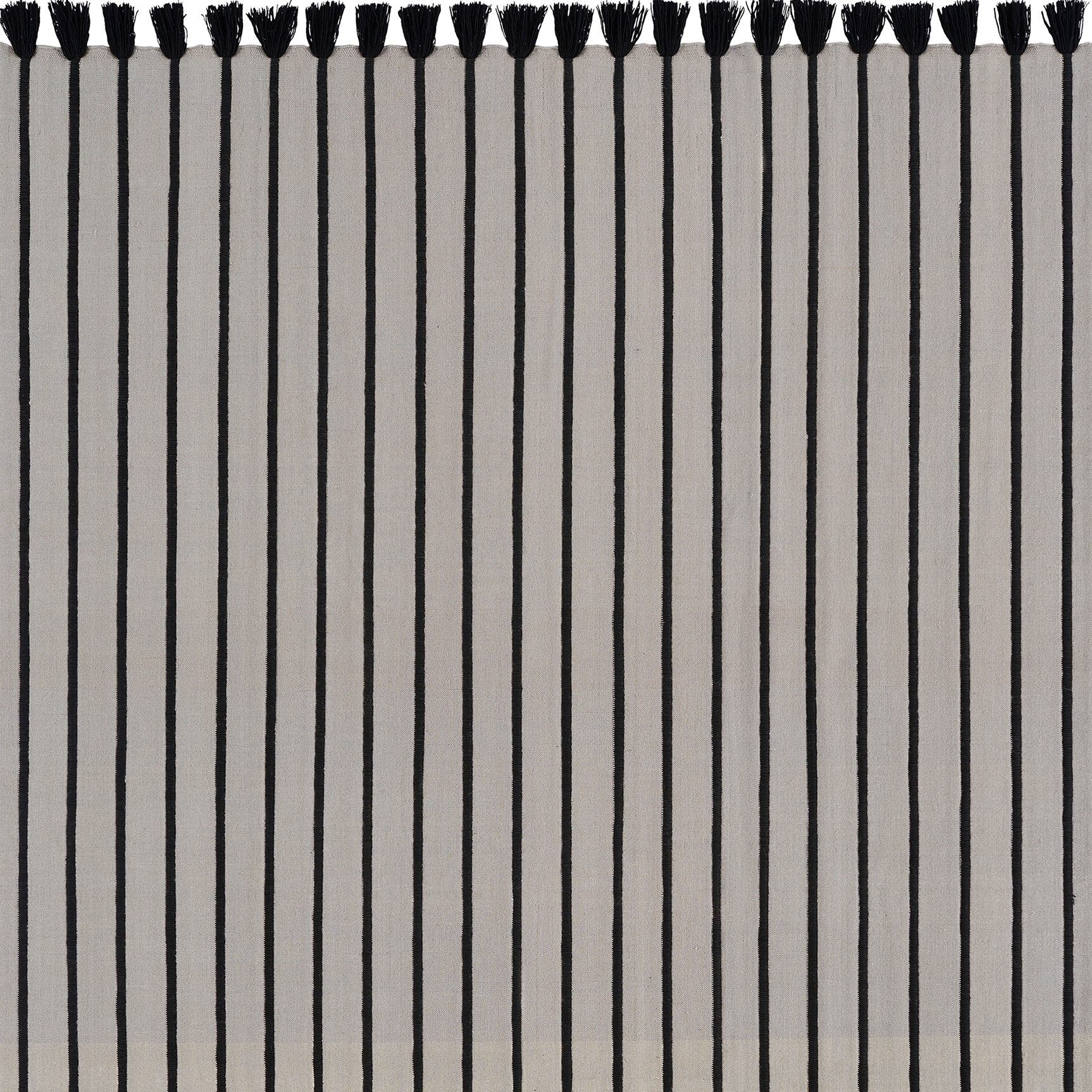 Rib Medium - Grey black
