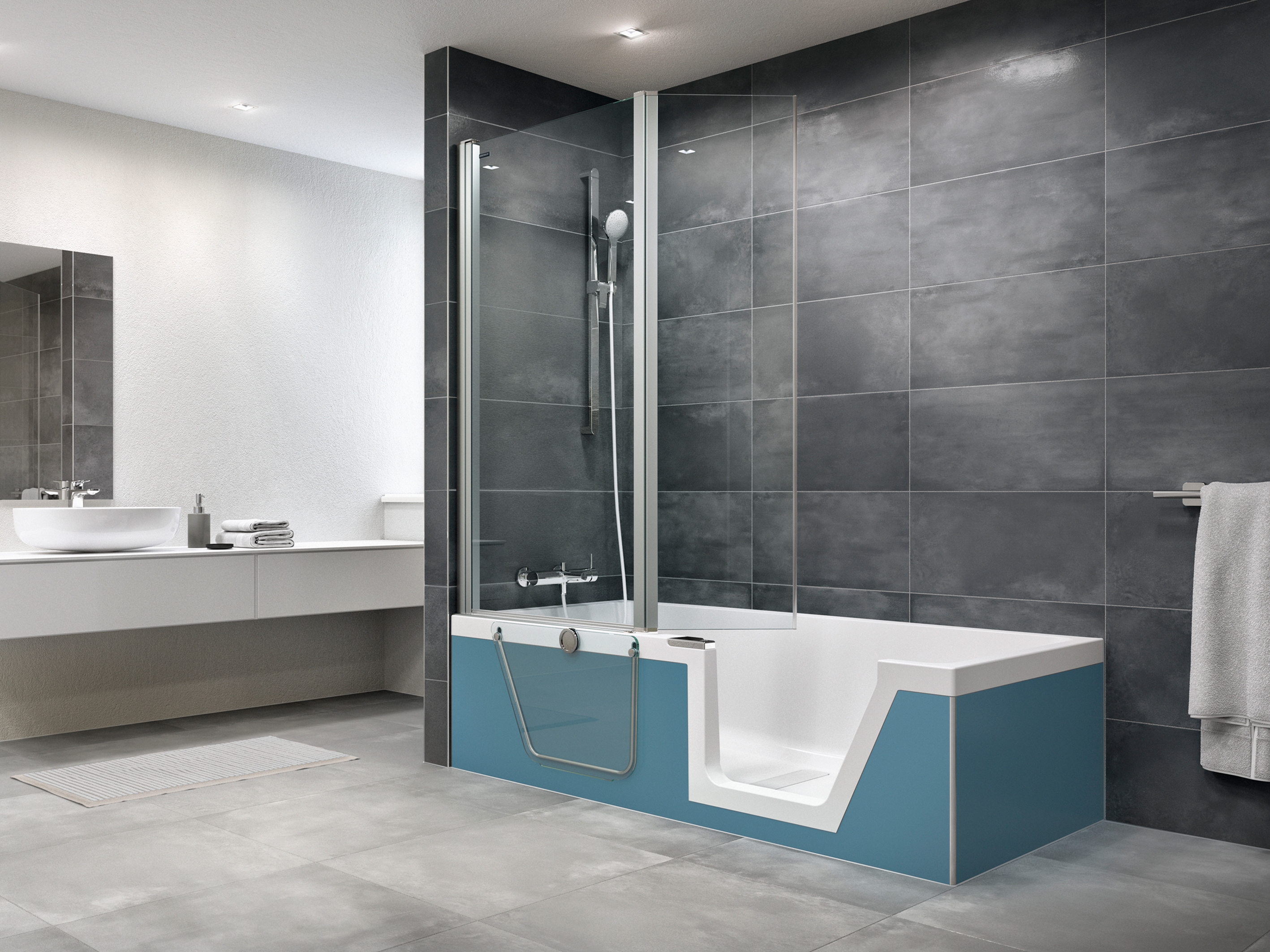 Display product Step-In Pure from manufacturer Duscholux AG