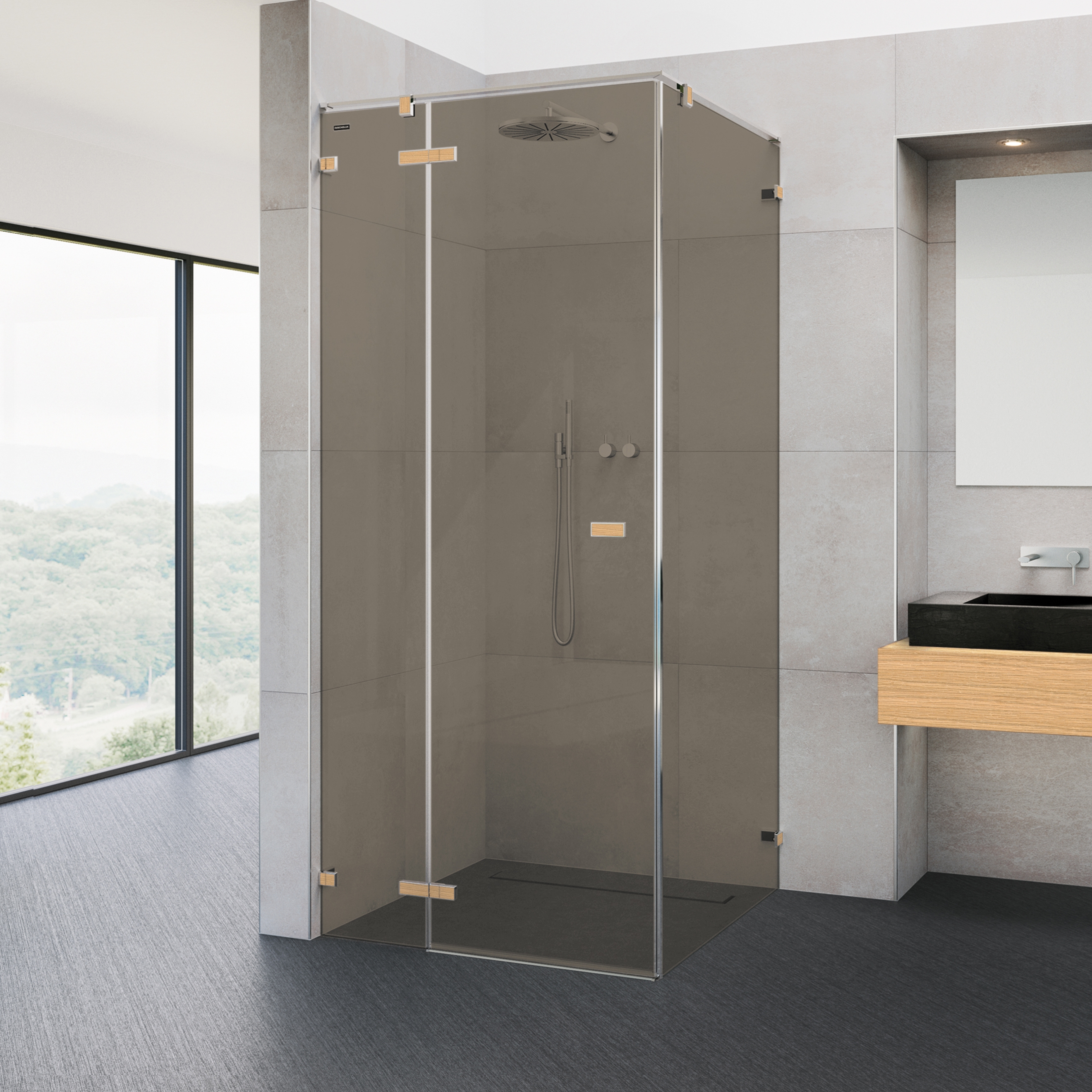 Display product Viva Swing Door from manufacturer Duscholux AG