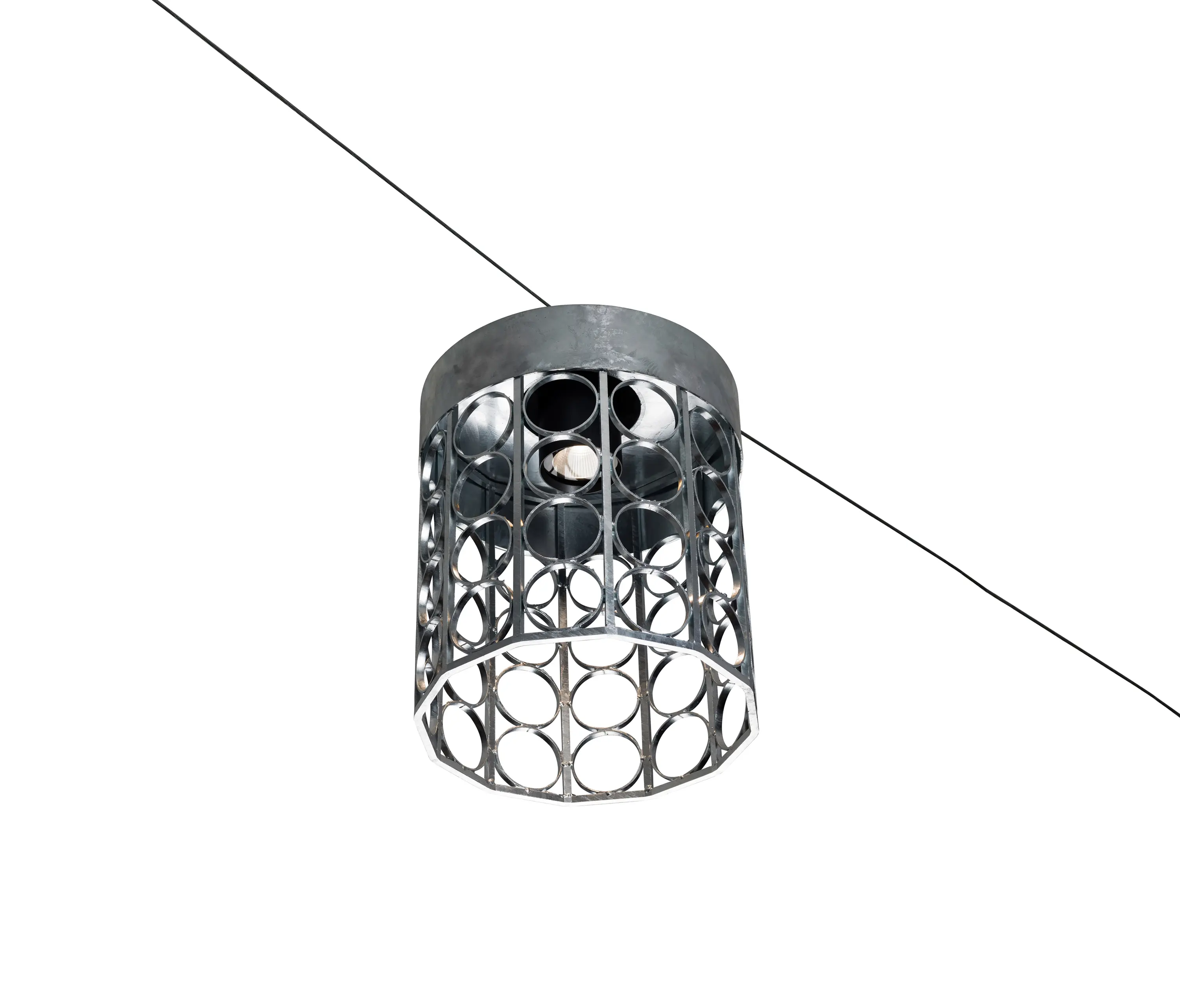 Blond Belysning - Kristinehamn Catenary Galvanized