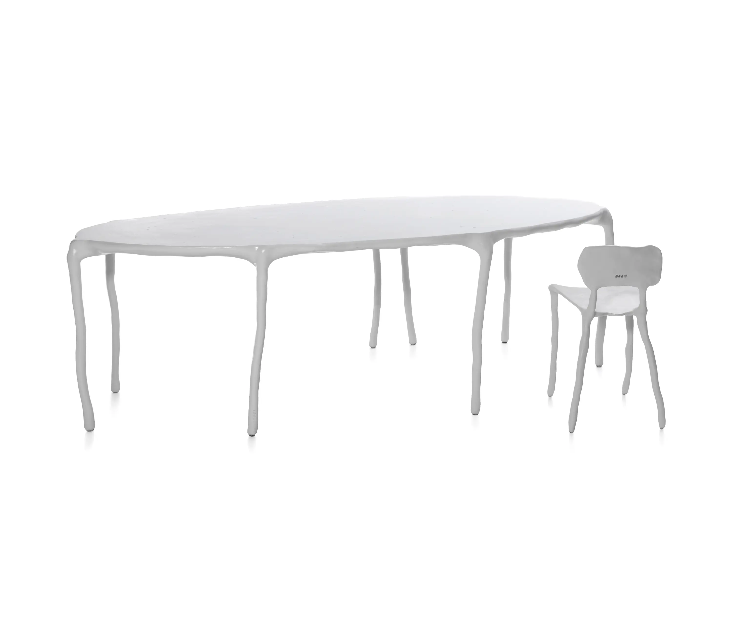 DHPH - Clay Big dining table multileg 