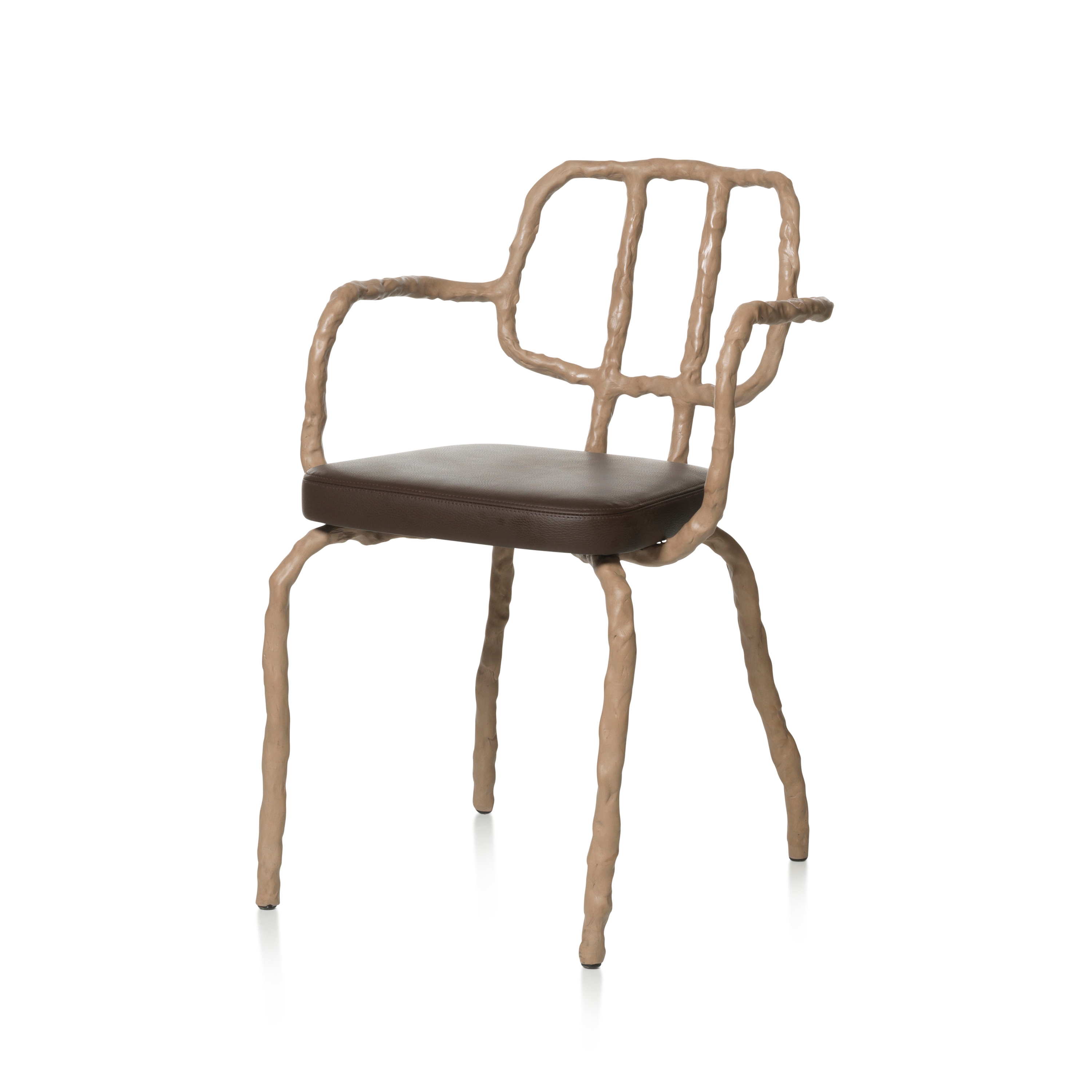 Plain Clay Dining Chair with arm