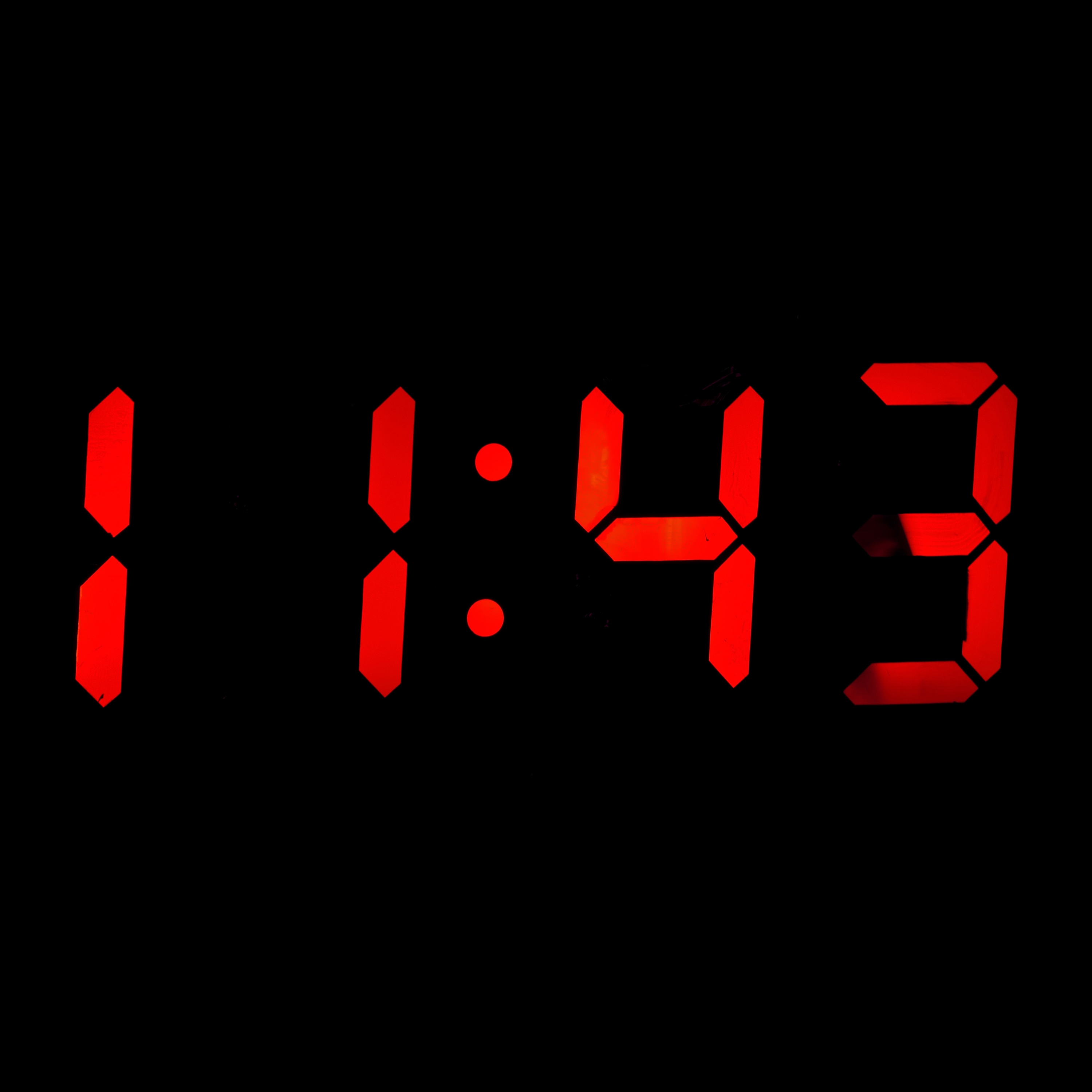 Real Time Analog Digital Clock