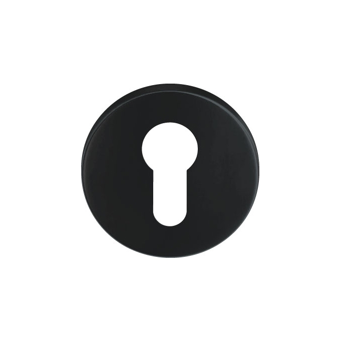 Display product Agaho Matte Black Escutcheon 950BK from manufacturer WEST inx