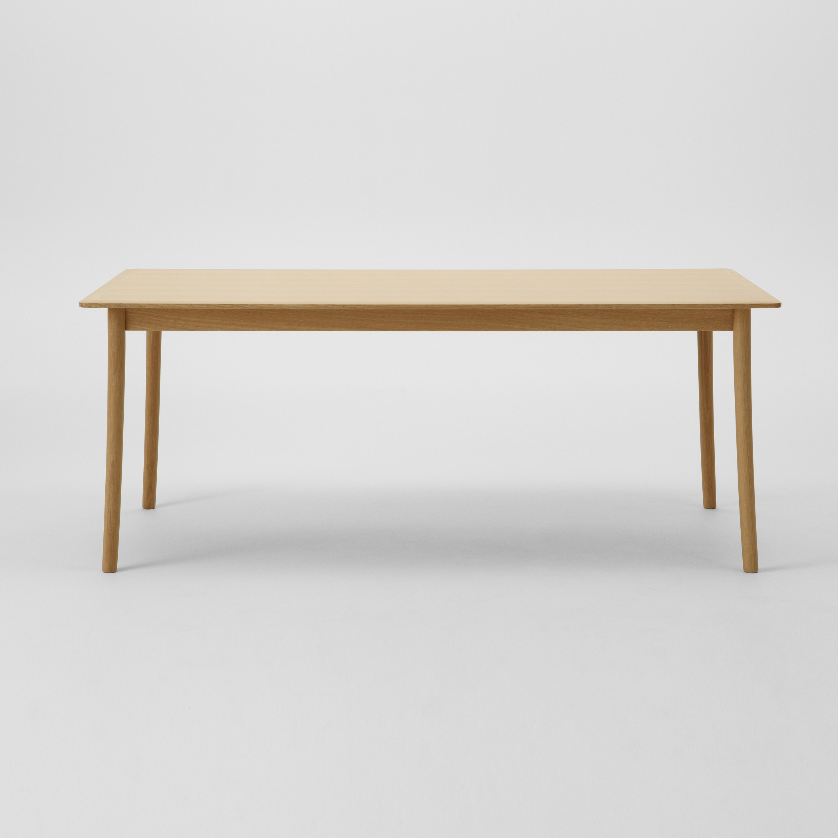 Display product Lightwood Table 240
  (Rectangular wood top) from manufacturer MARUNI