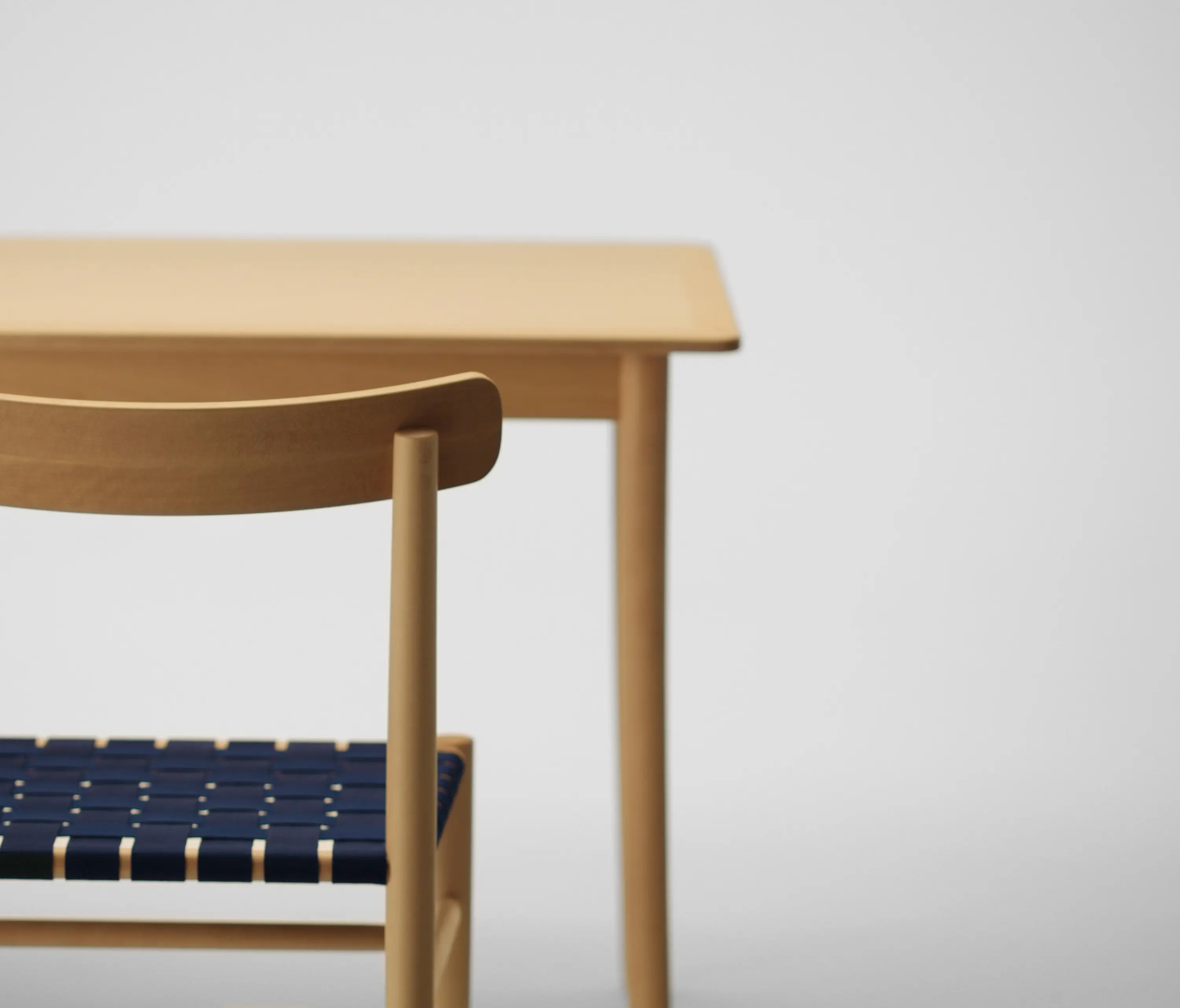 MARUNI - Lightwood Chair (Webbing seat)