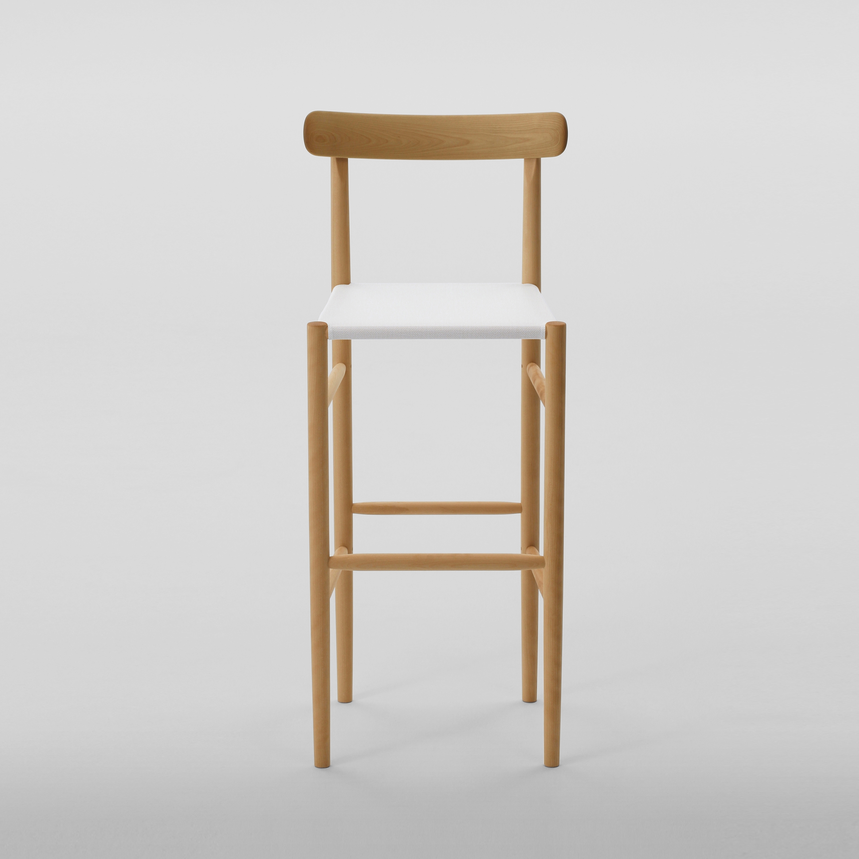 Mostrar el producto Lightwood Bar stool High (Mesh seat) del fabricante MARUNI
