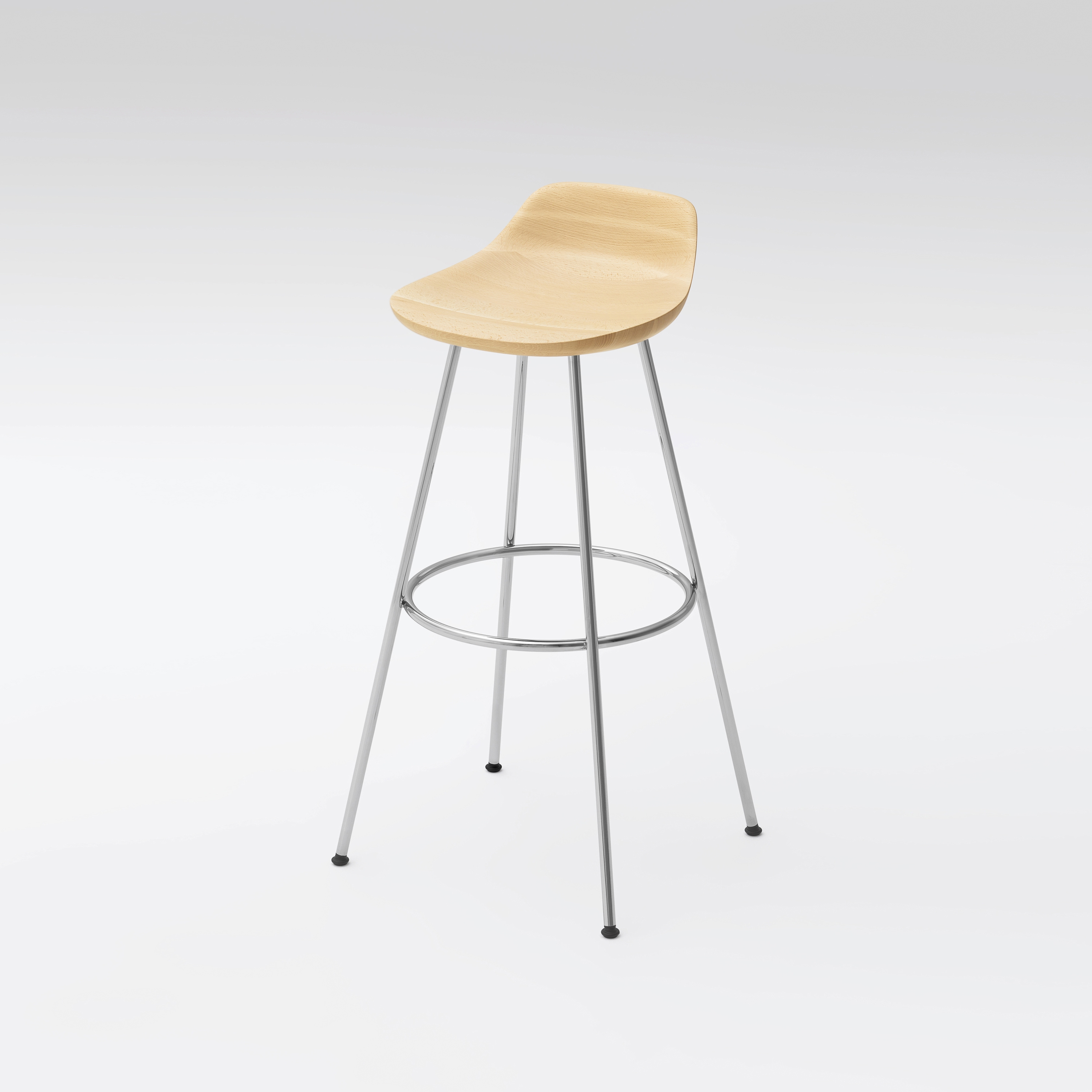 Produkt Hiroshima Stool High (Wooden seat) des Herstellers MARUNI anzeigen