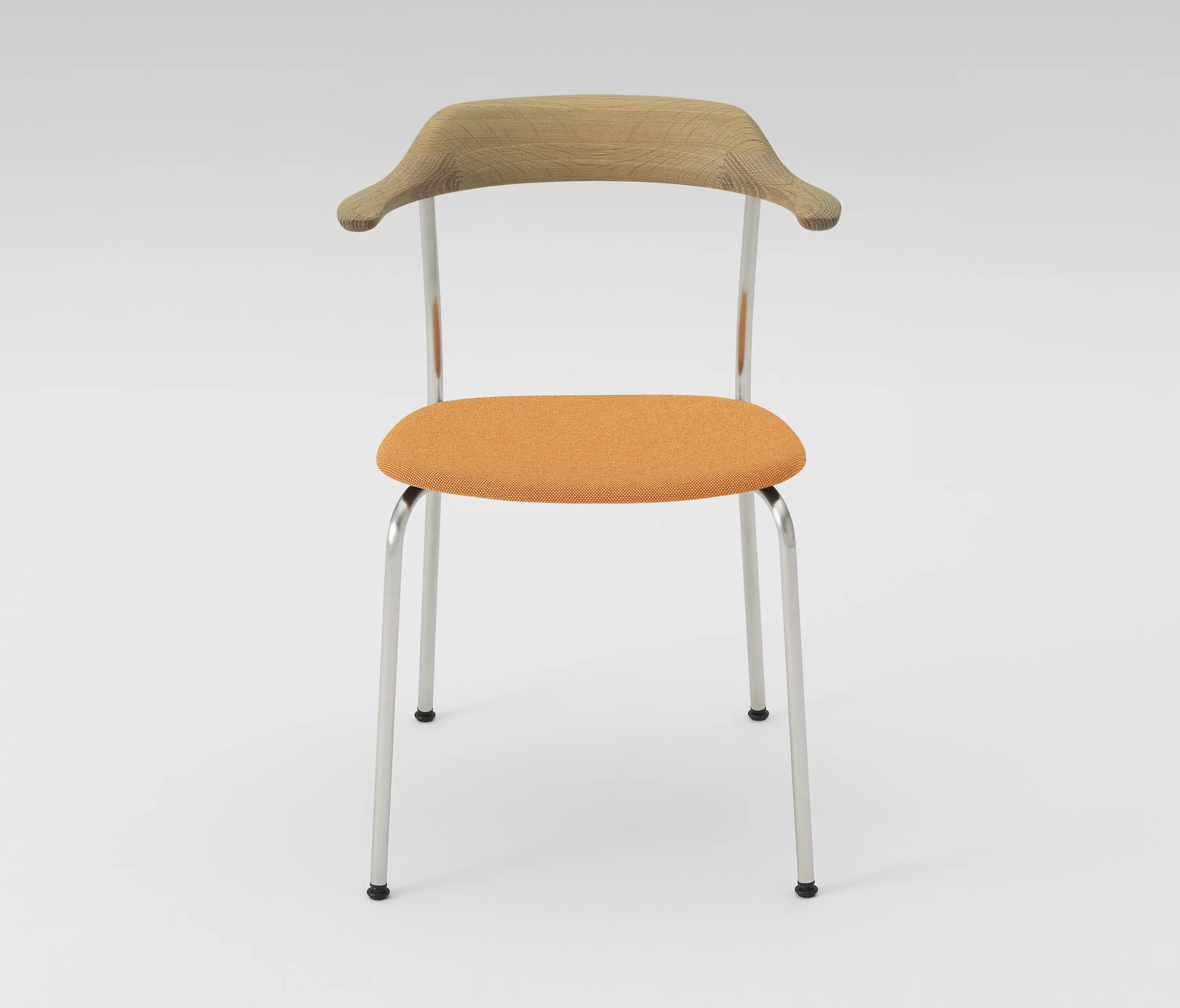 MARUNI - Hiroshima Arm chair stackable (Cushioned)