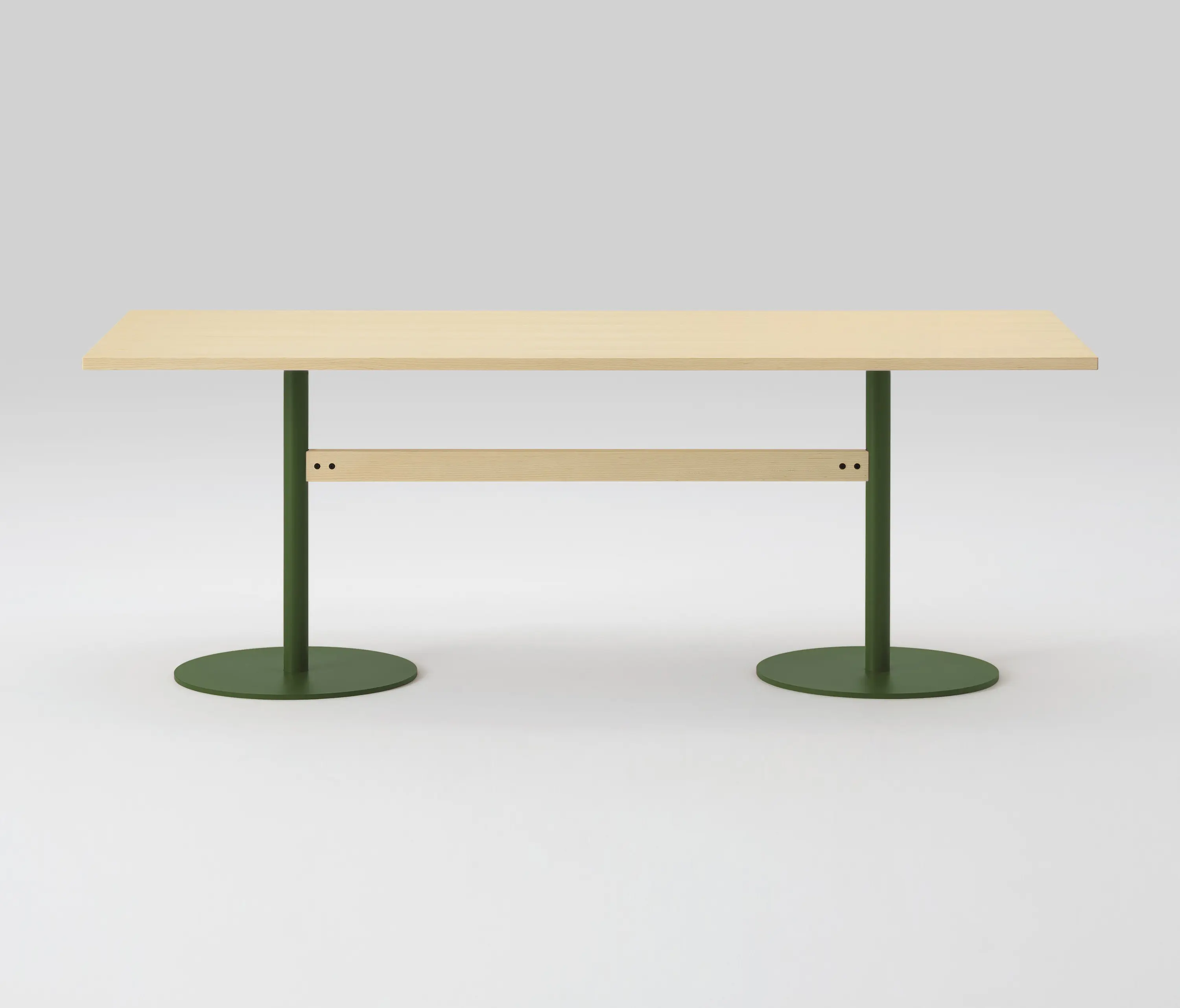 MARUNI - T&O Table 240
(Rectangular/veneer top・solid wood top)