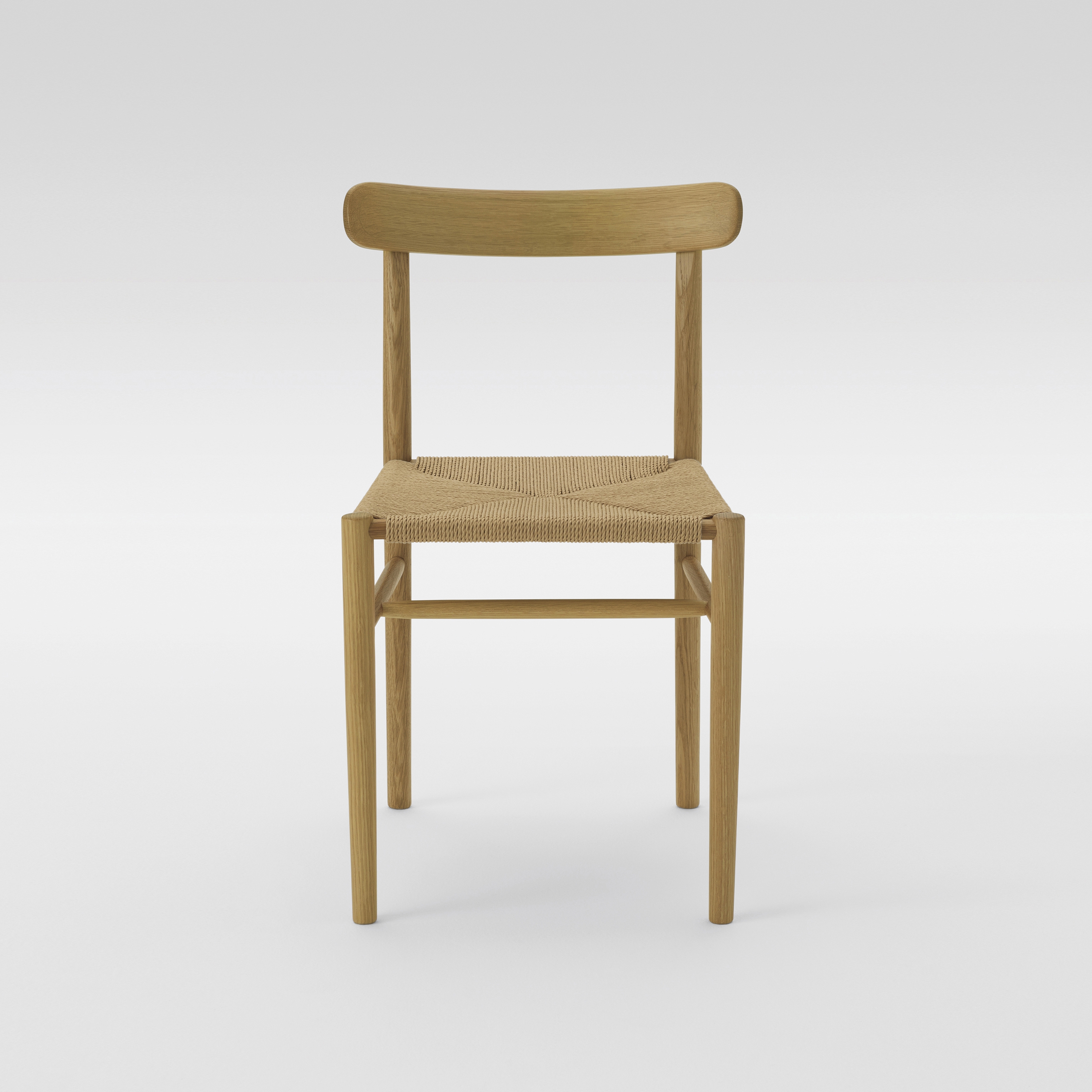 Display product Lightwood Chair (Paper cord seat) from manufacturer MARUNI
