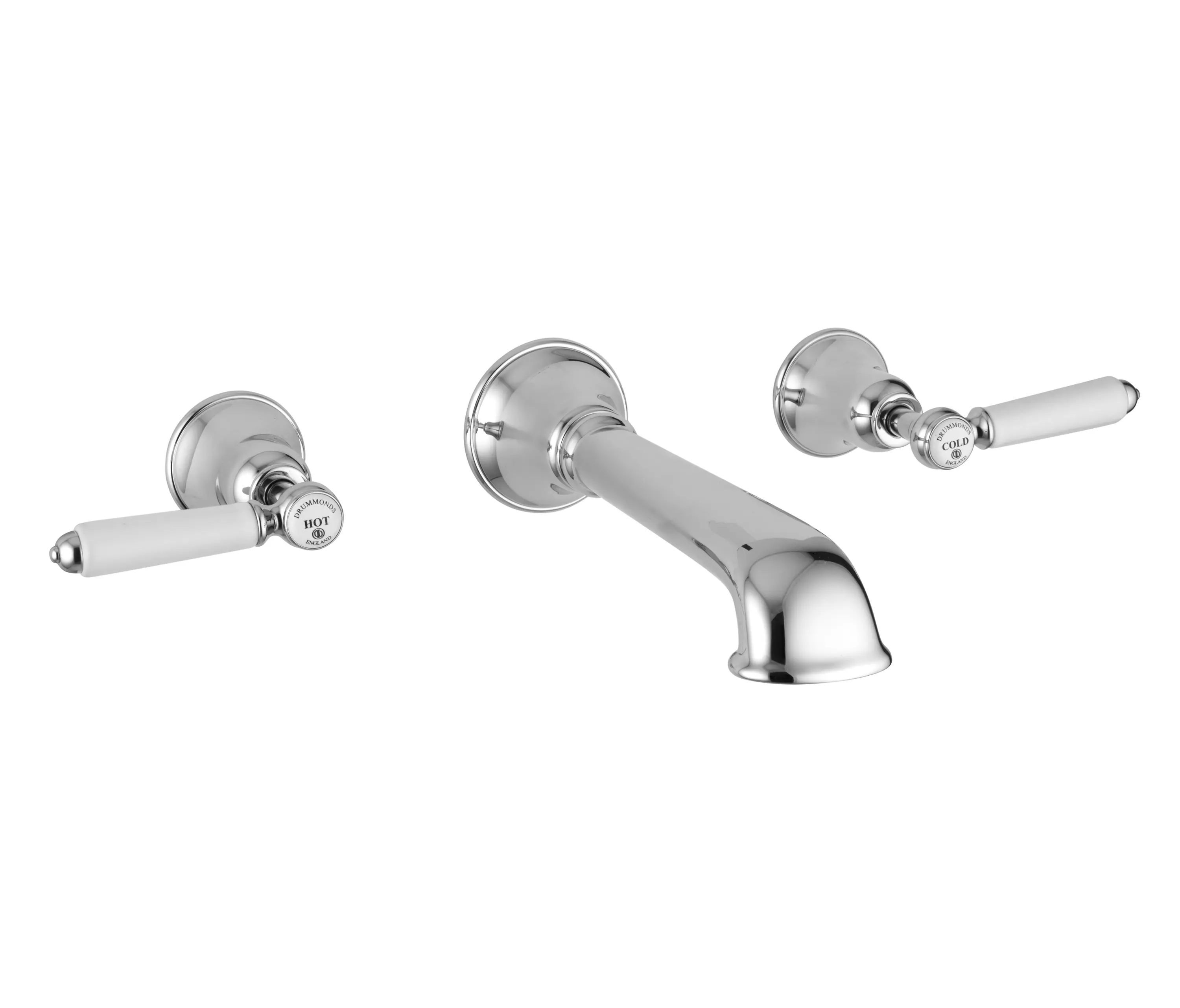 Drummonds - Backloading Bath Tap with Lever Handles