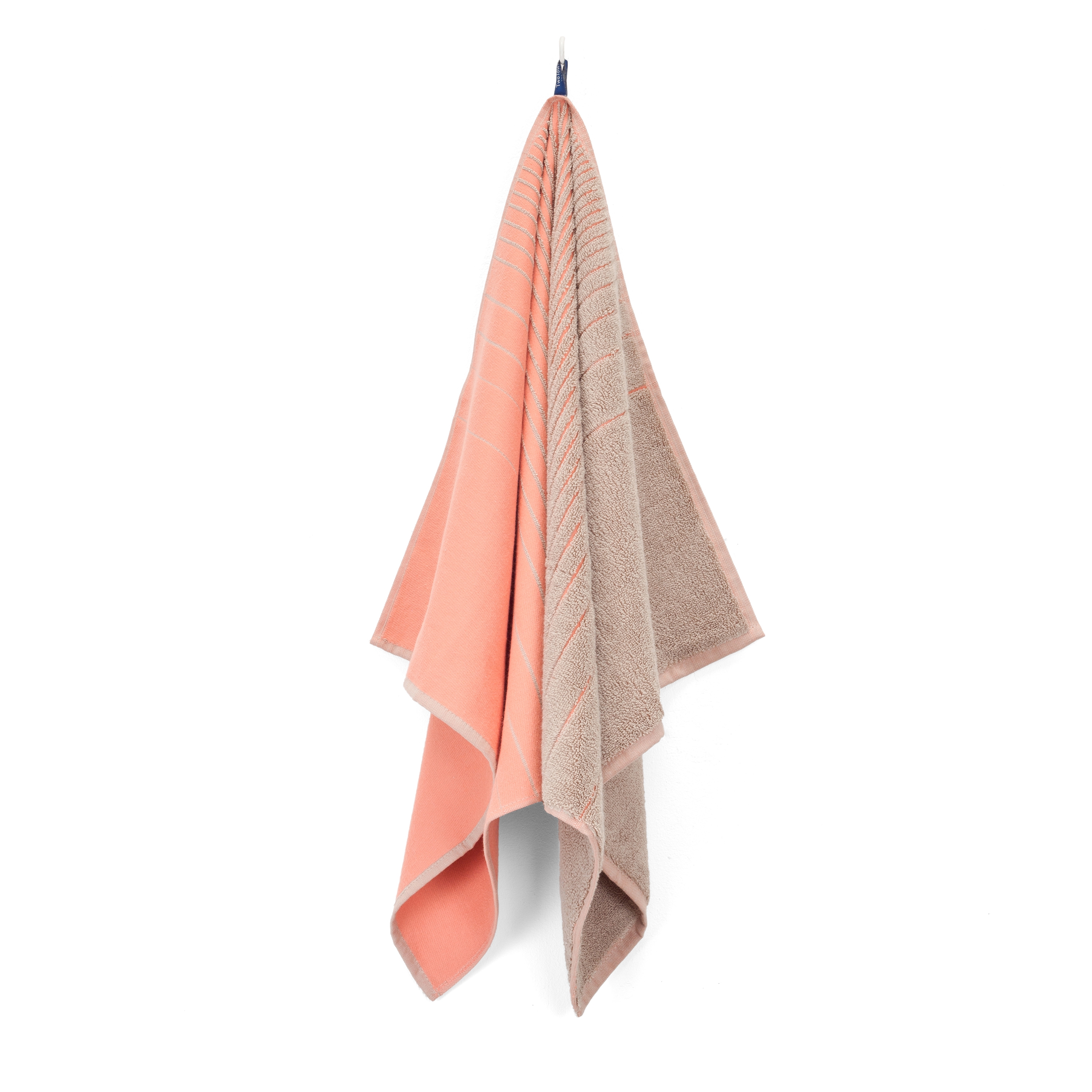 Display product TwoTowel | pink-beige from manufacturer Vij5