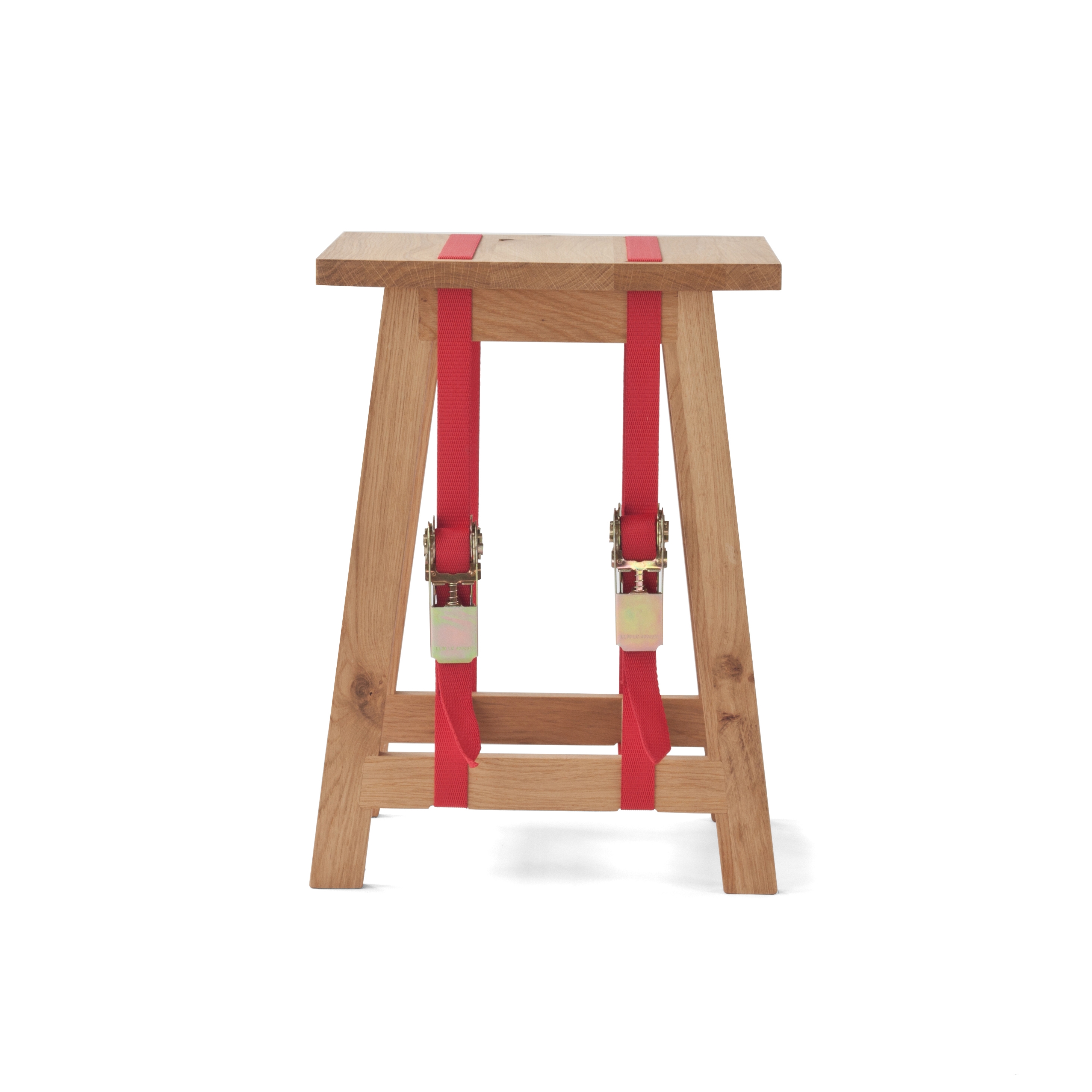 Strap Stool | red