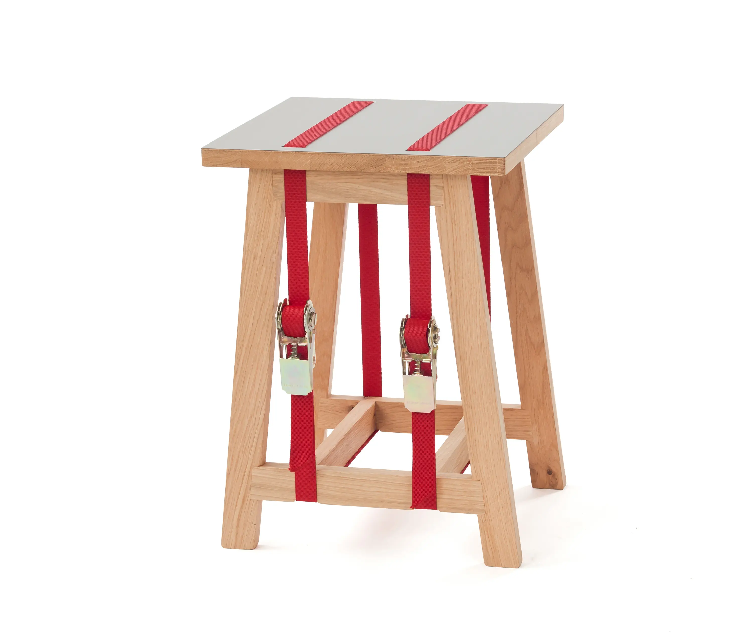 Vij5 - Strap Stool | red