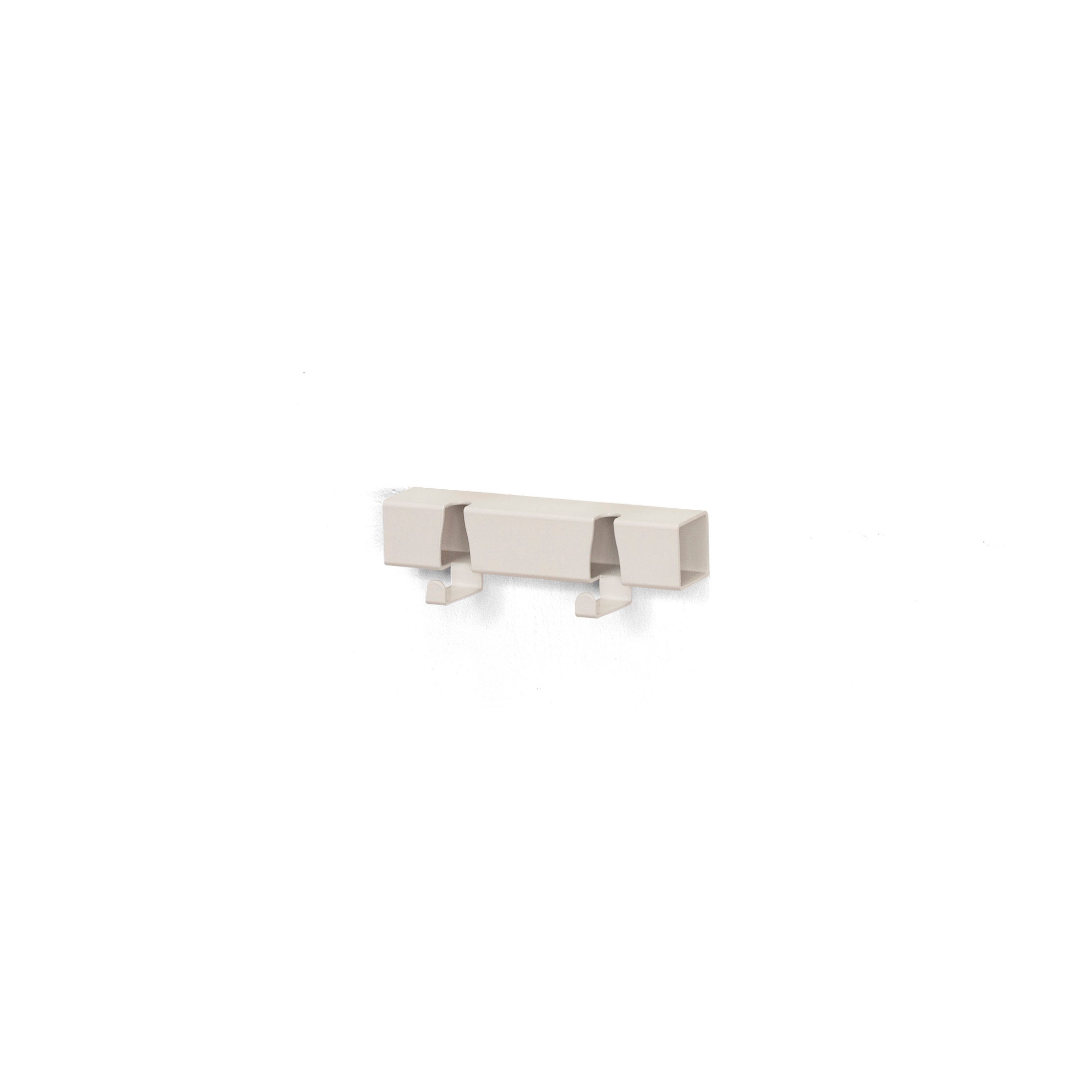 Coatrack By The Meter 2 Hooks | white