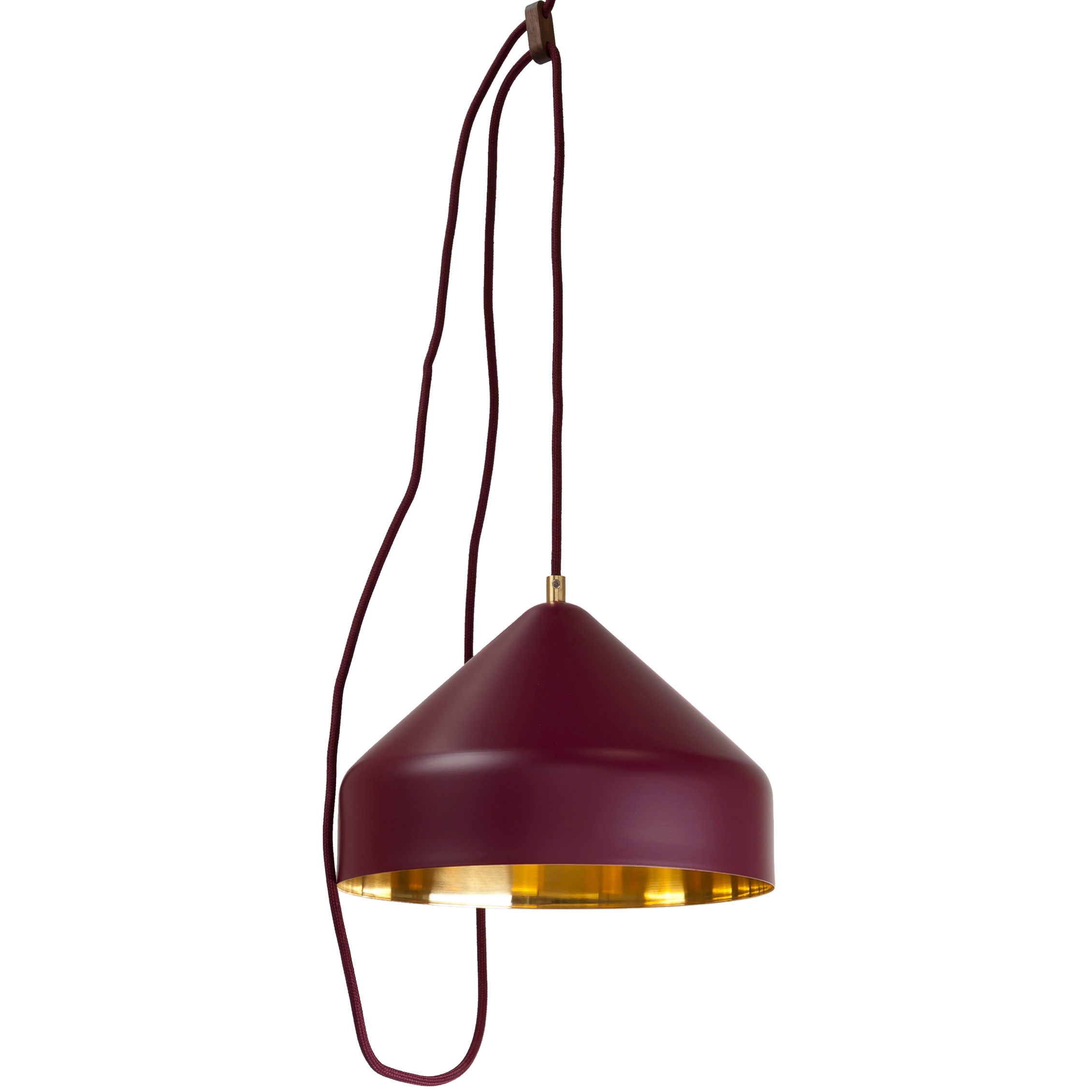 Lloop | brass bordeaux