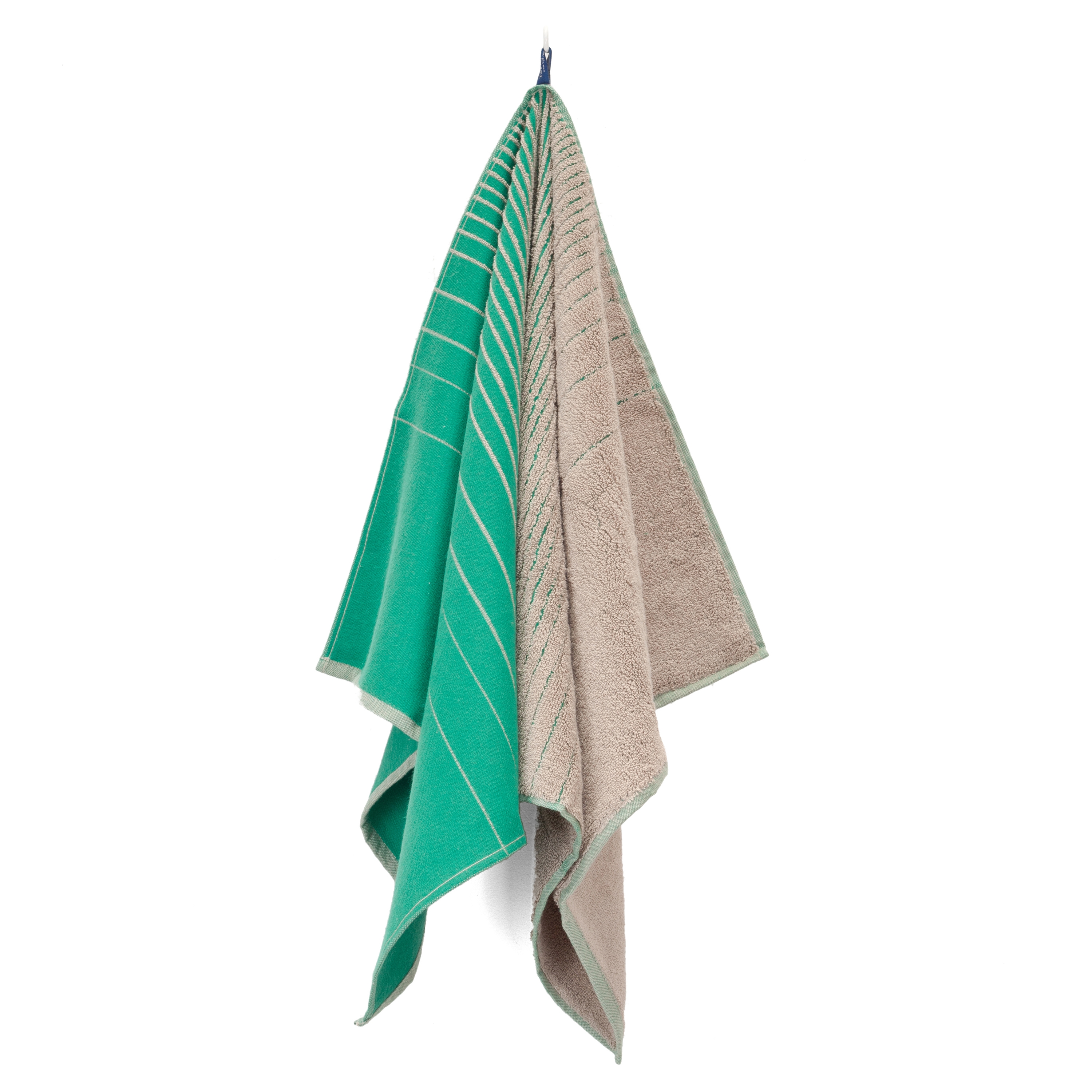 TwoTowel | green-beige