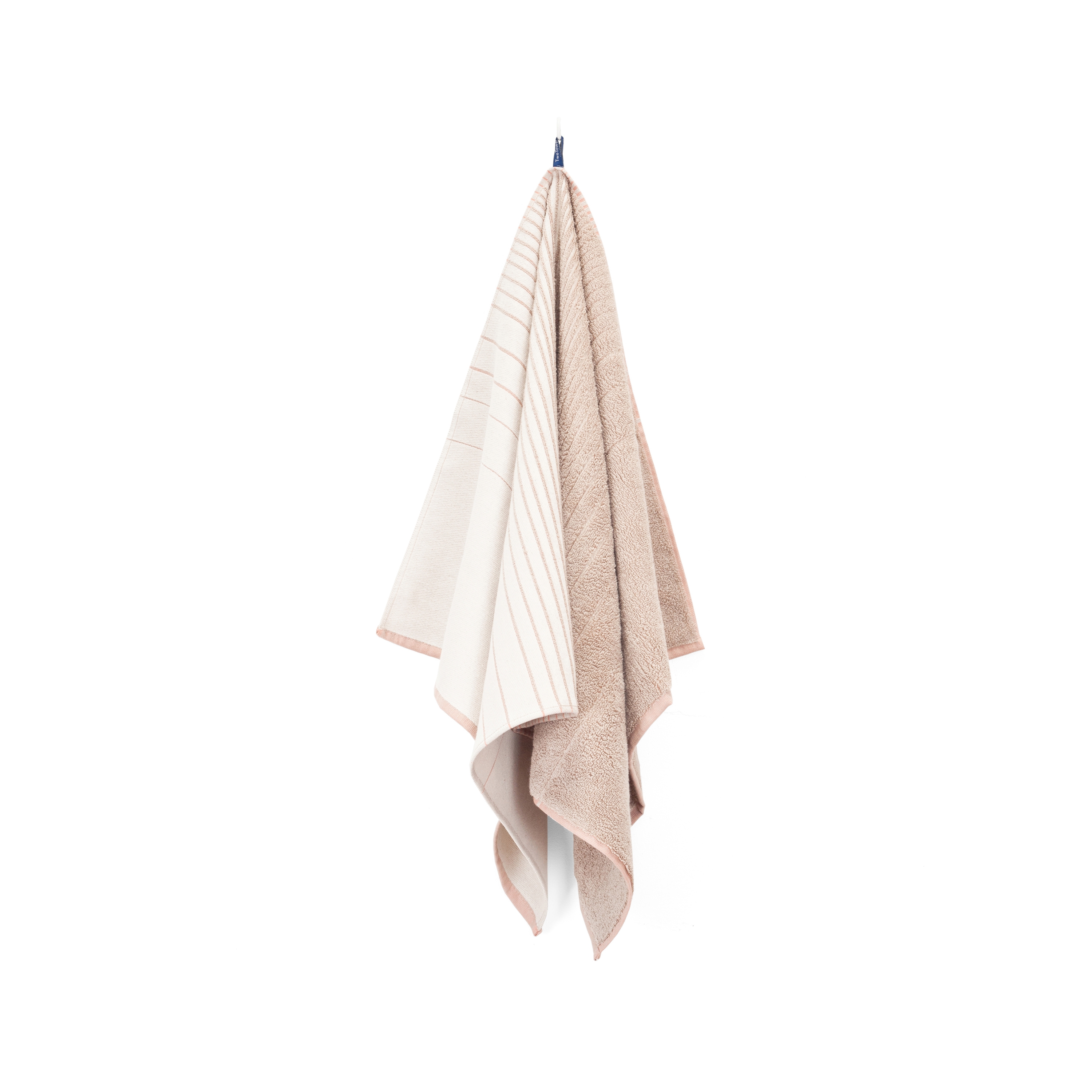 TwoTowel | neutral pink