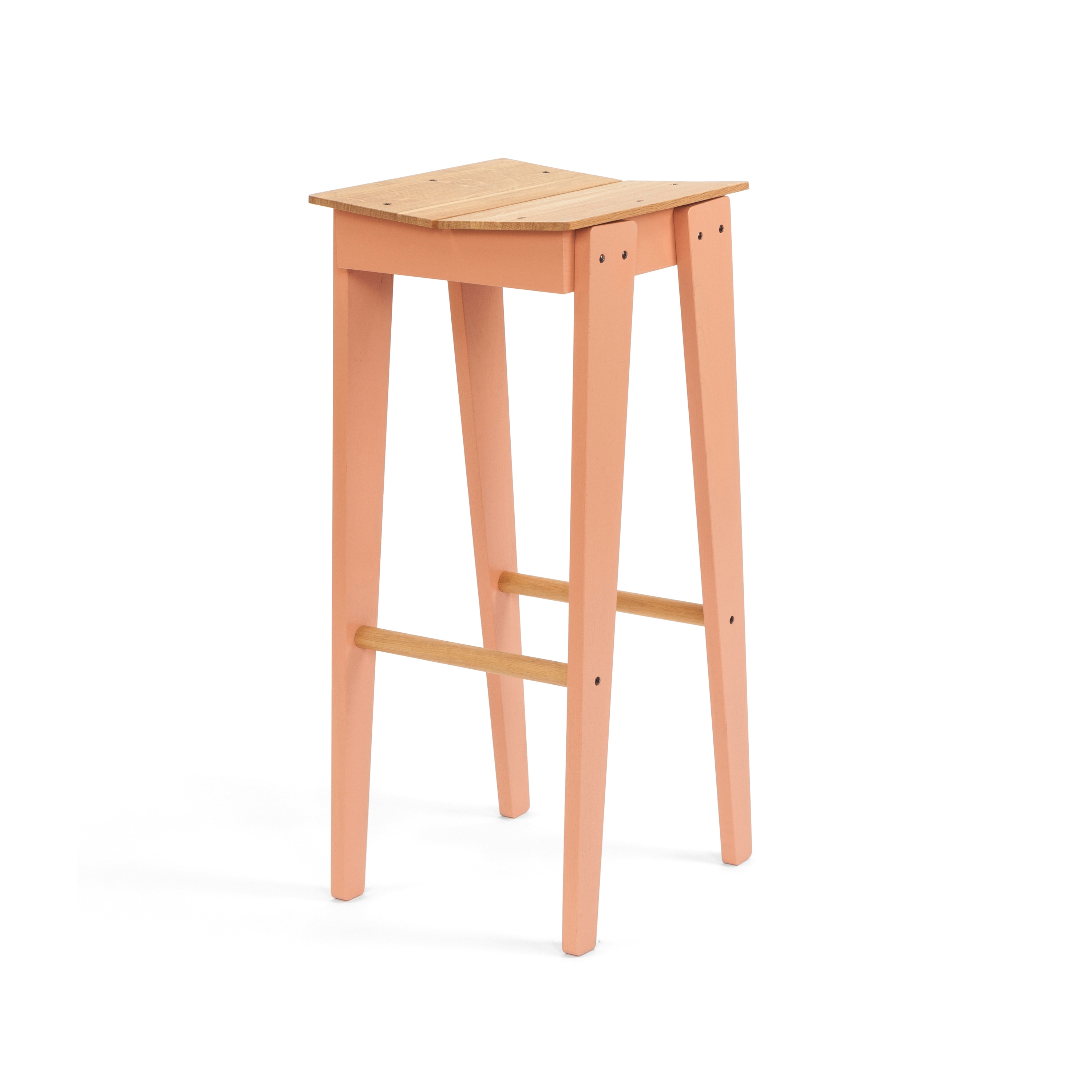 Tilt Bar Stool | pink