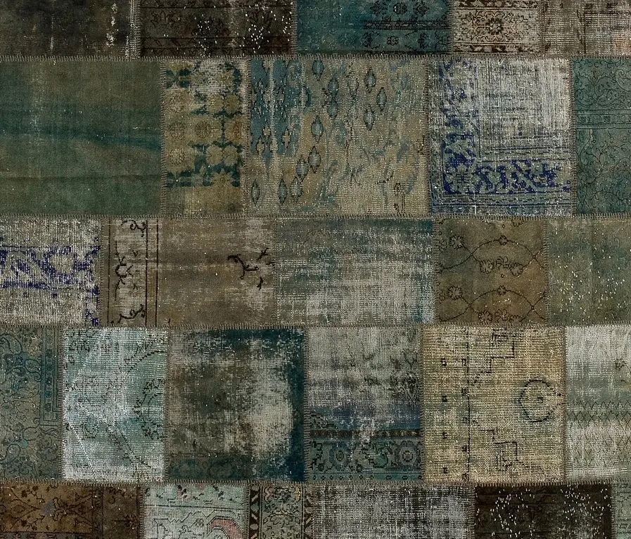 GOLRAN 1898 - Patchwork aqua