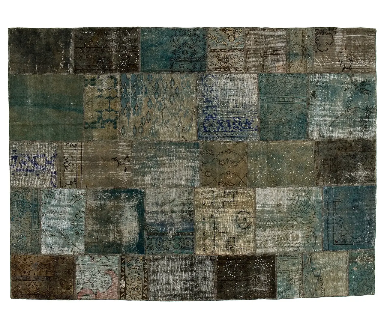GOLRAN 1898 - Patchwork aqua