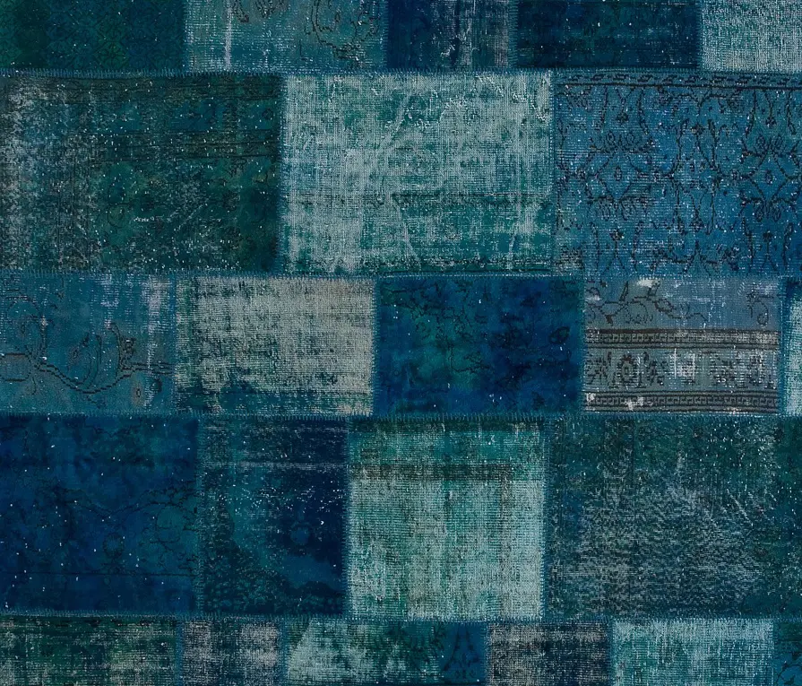 GOLRAN 1898 - Patchwork blue