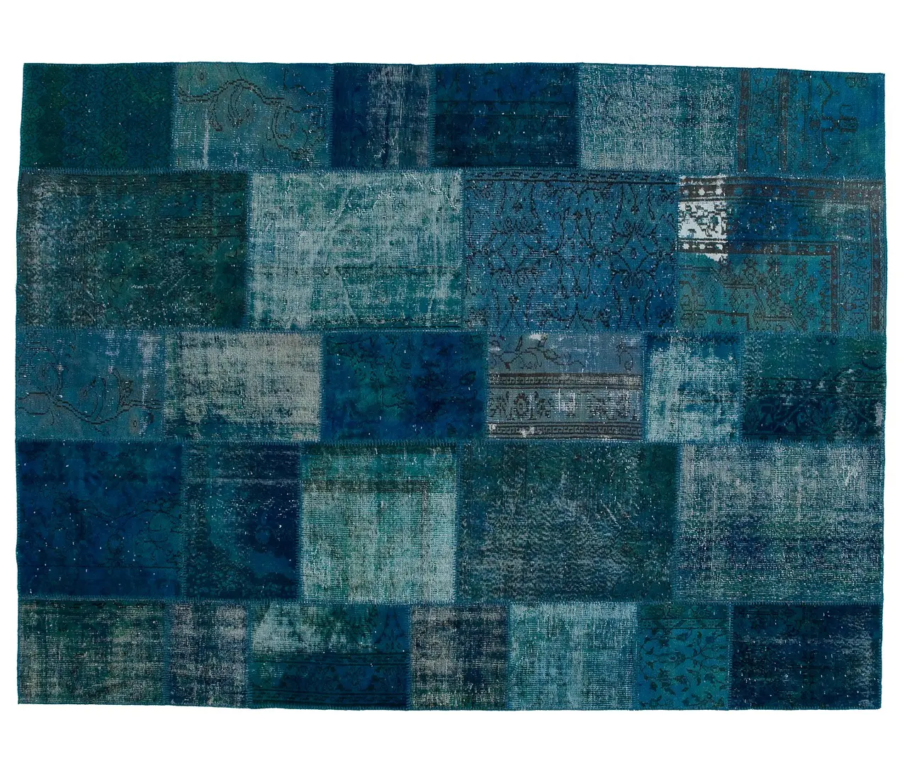 GOLRAN 1898 - Patchwork blue