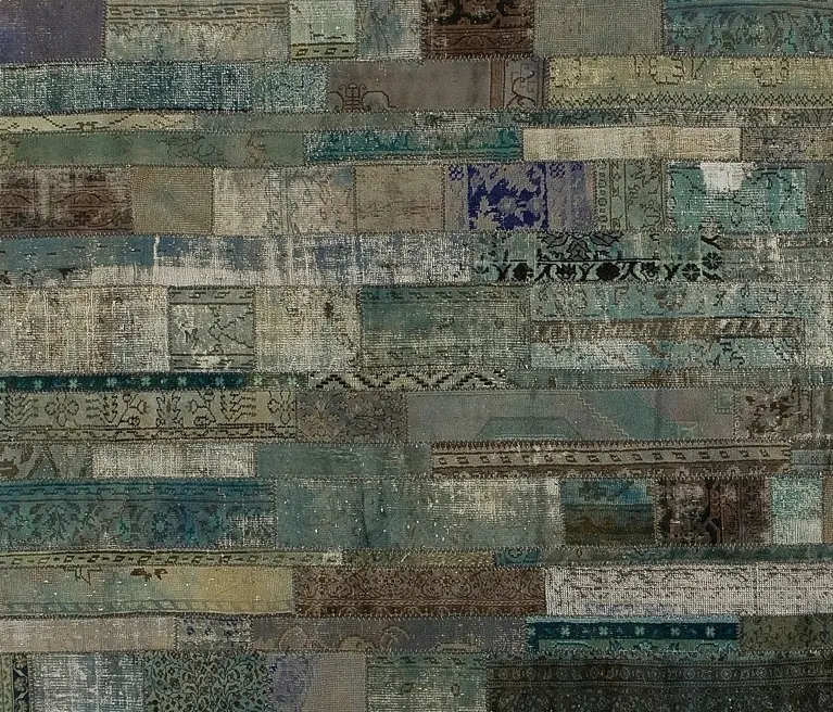 GOLRAN 1898 - Patchwork Restyled aqua