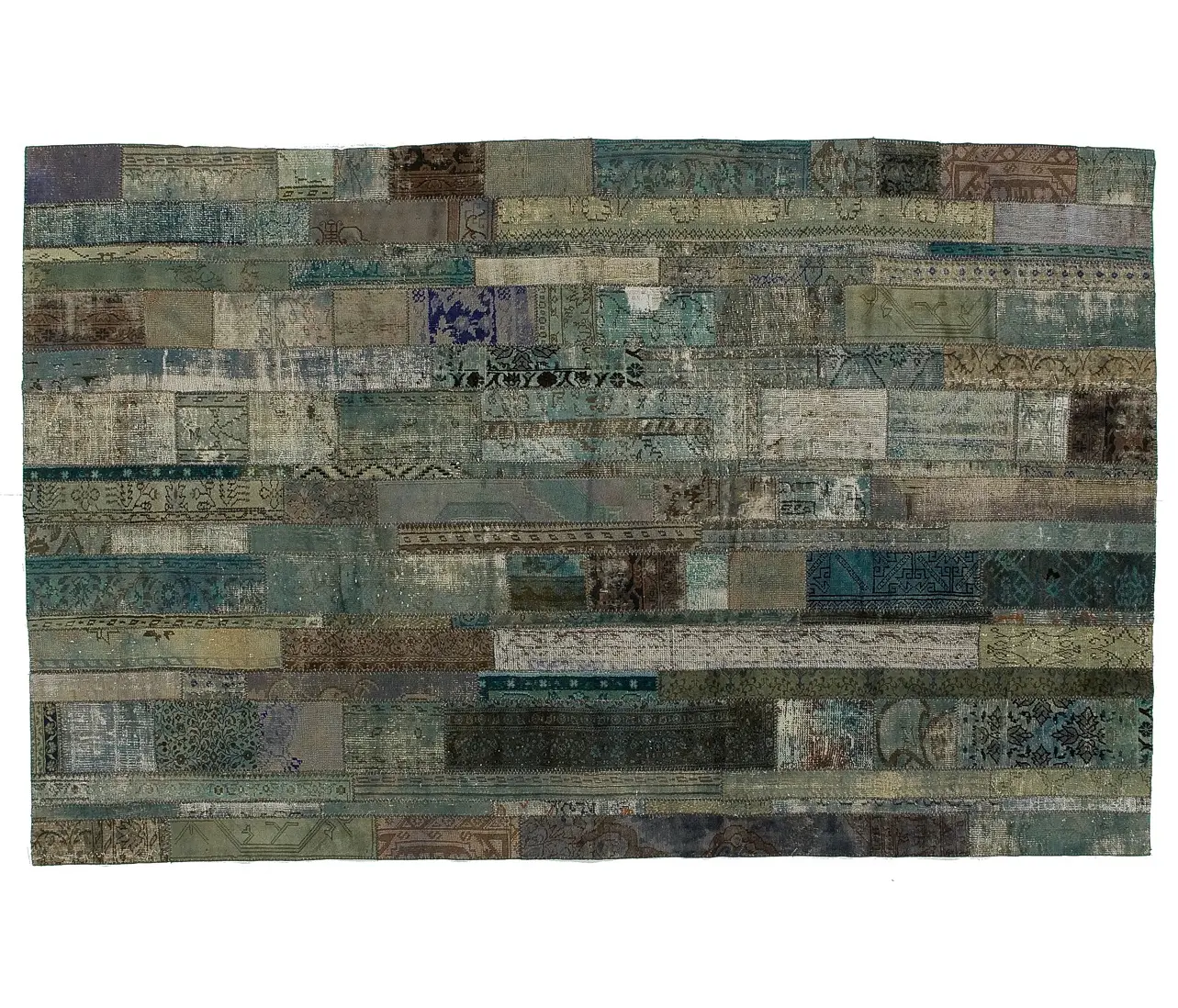GOLRAN 1898 - Patchwork Restyled aqua