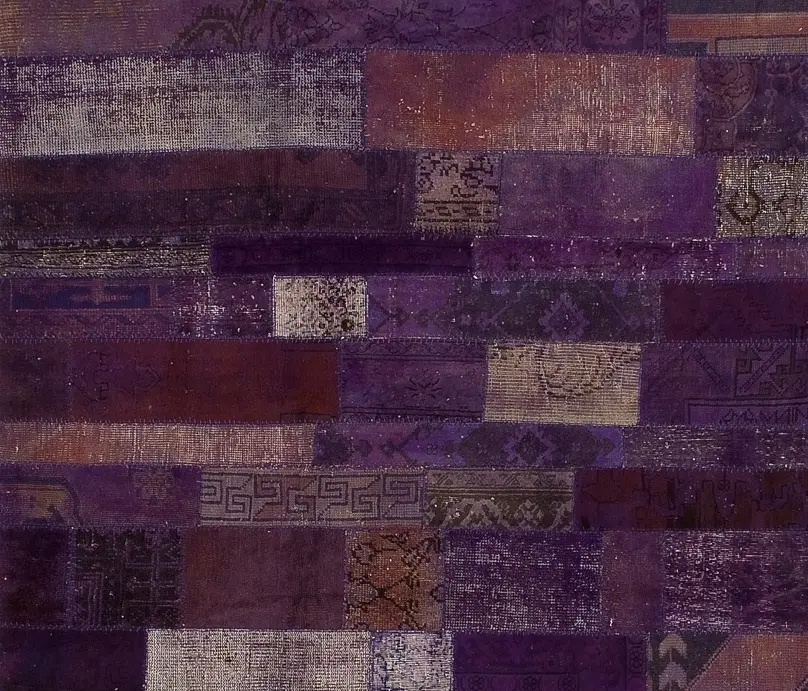 GOLRAN 1898 - Patchwork Restyled purple