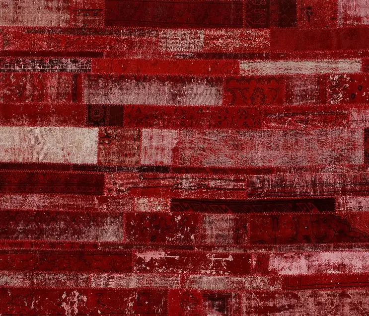 GOLRAN 1898 - Patchwork Restyled red