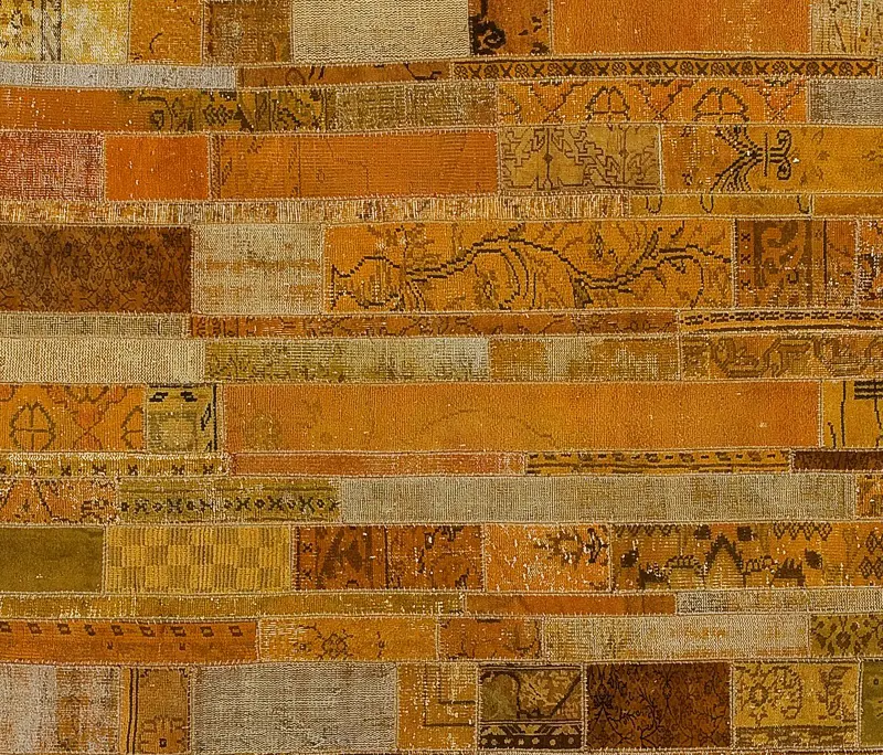 GOLRAN 1898 - Patchwork Restyled yellow