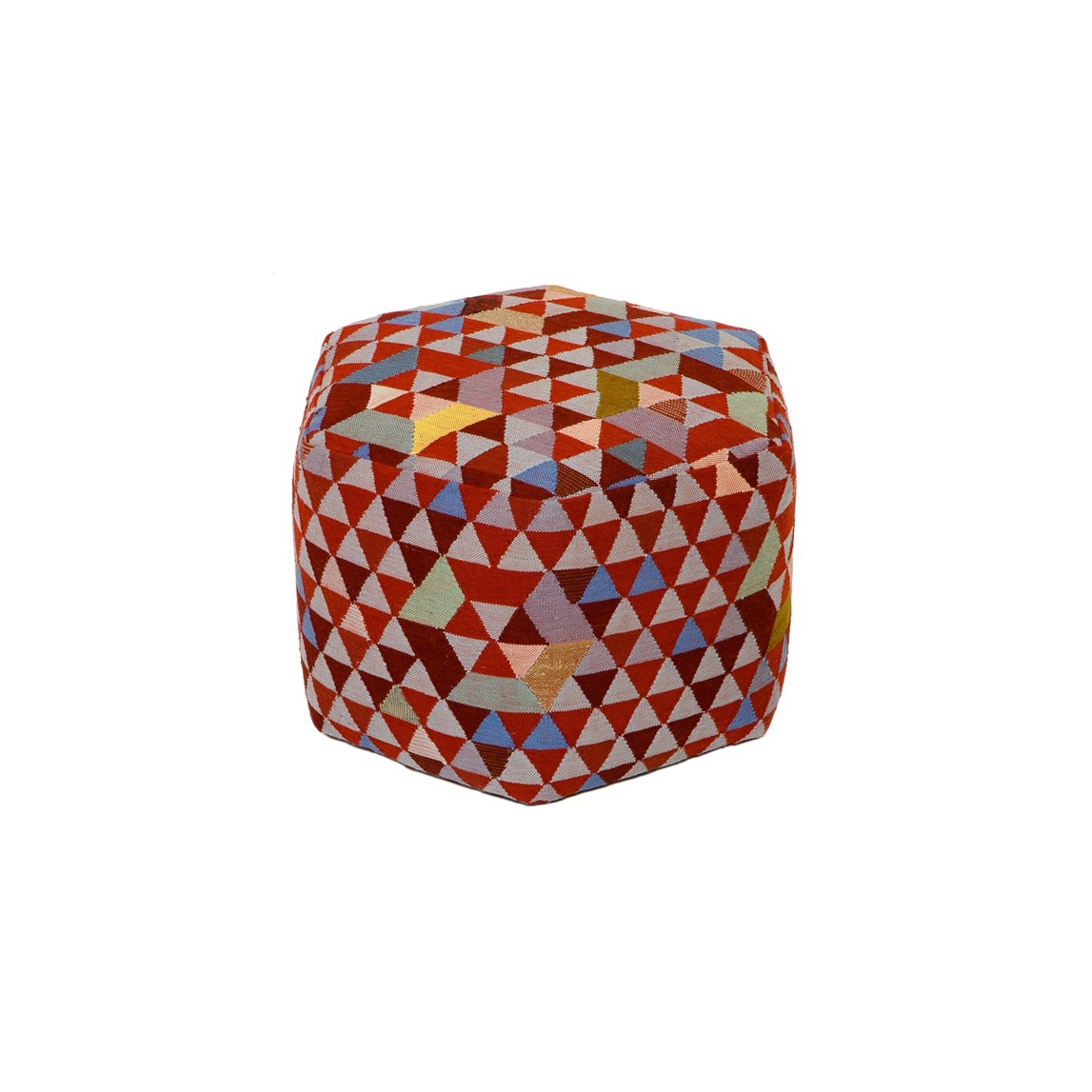 Triangles Pouf Trianglehex sweet pink high
