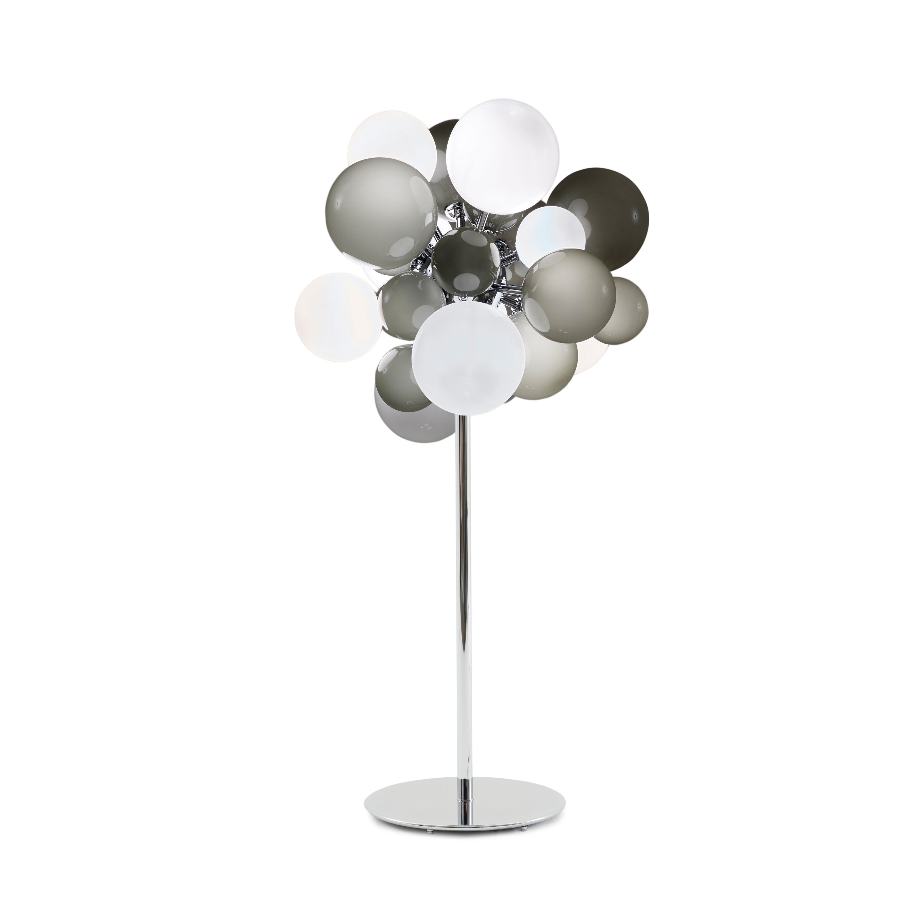 Vertoon produk Digit Chandelier | Standing | soft grey van vervaardiger Babled