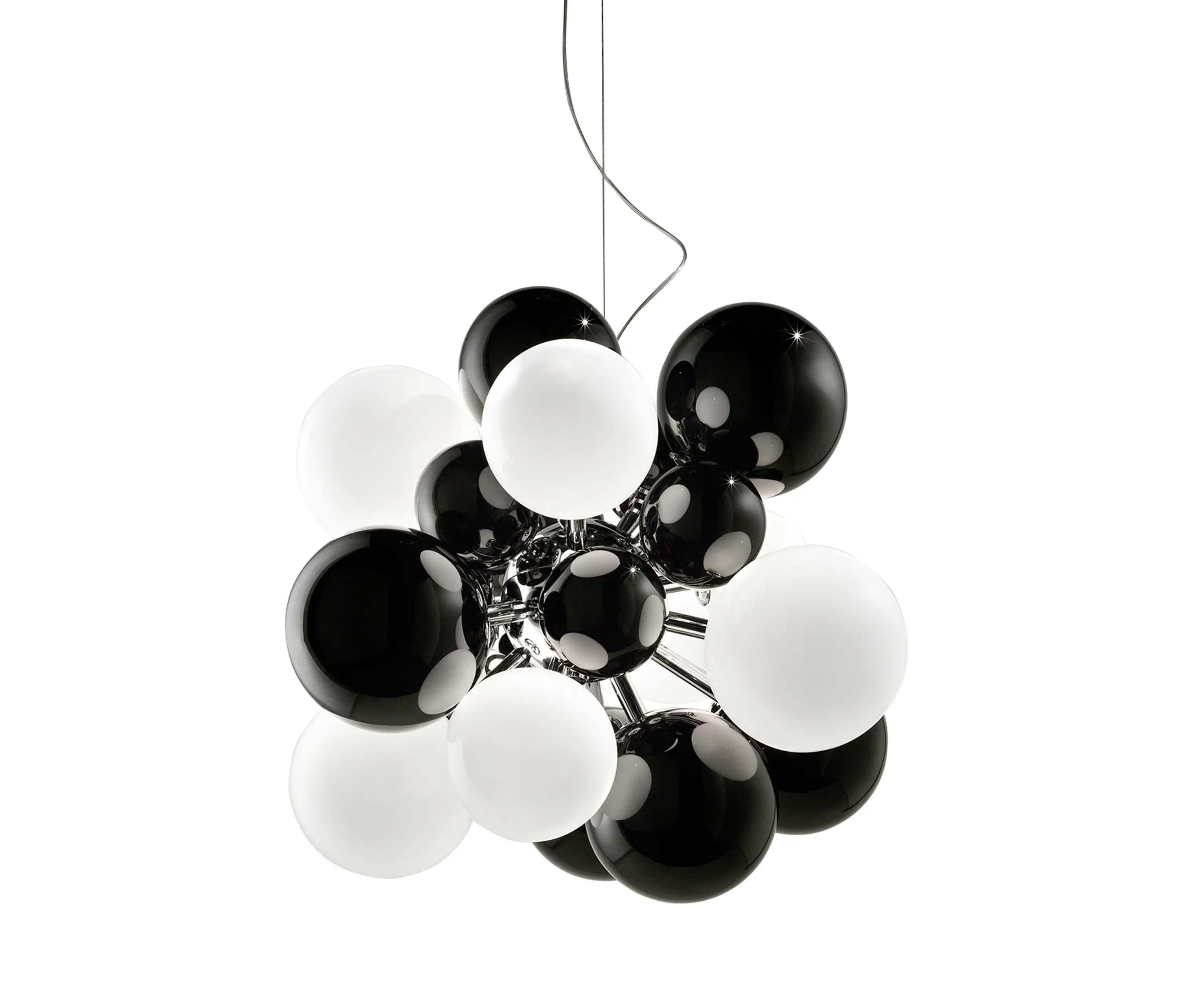 Babled - Digit Chandelier | Ceiling | black